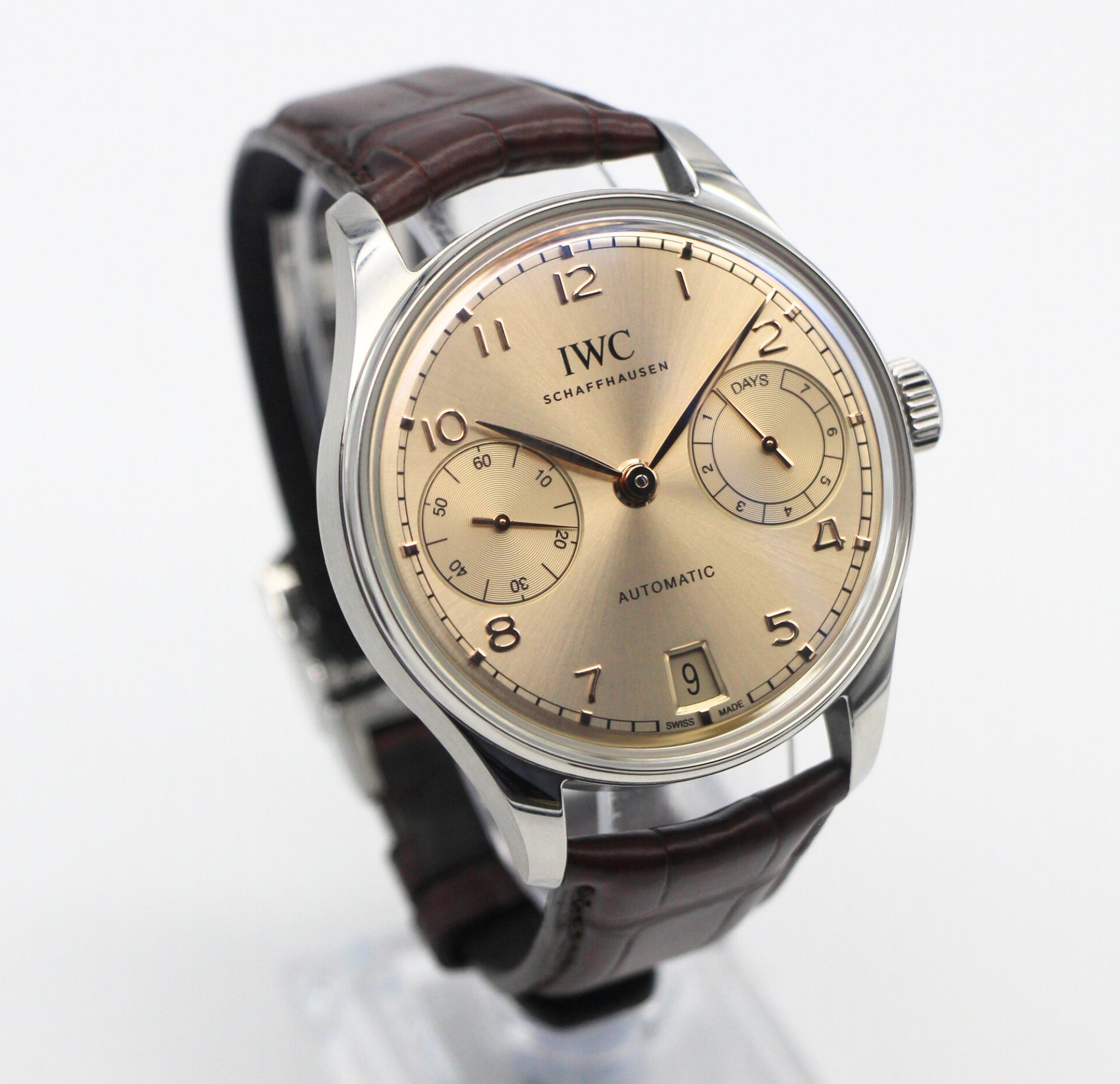 IWC Portugieser Automatic 42mm Dune Dial Stainless Steel IW501705 - Image 3