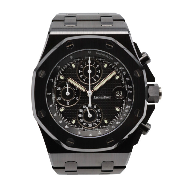Audemars Piguet Royal Oak Offshore Chronograph 42mm Black Dial Ceramic ...