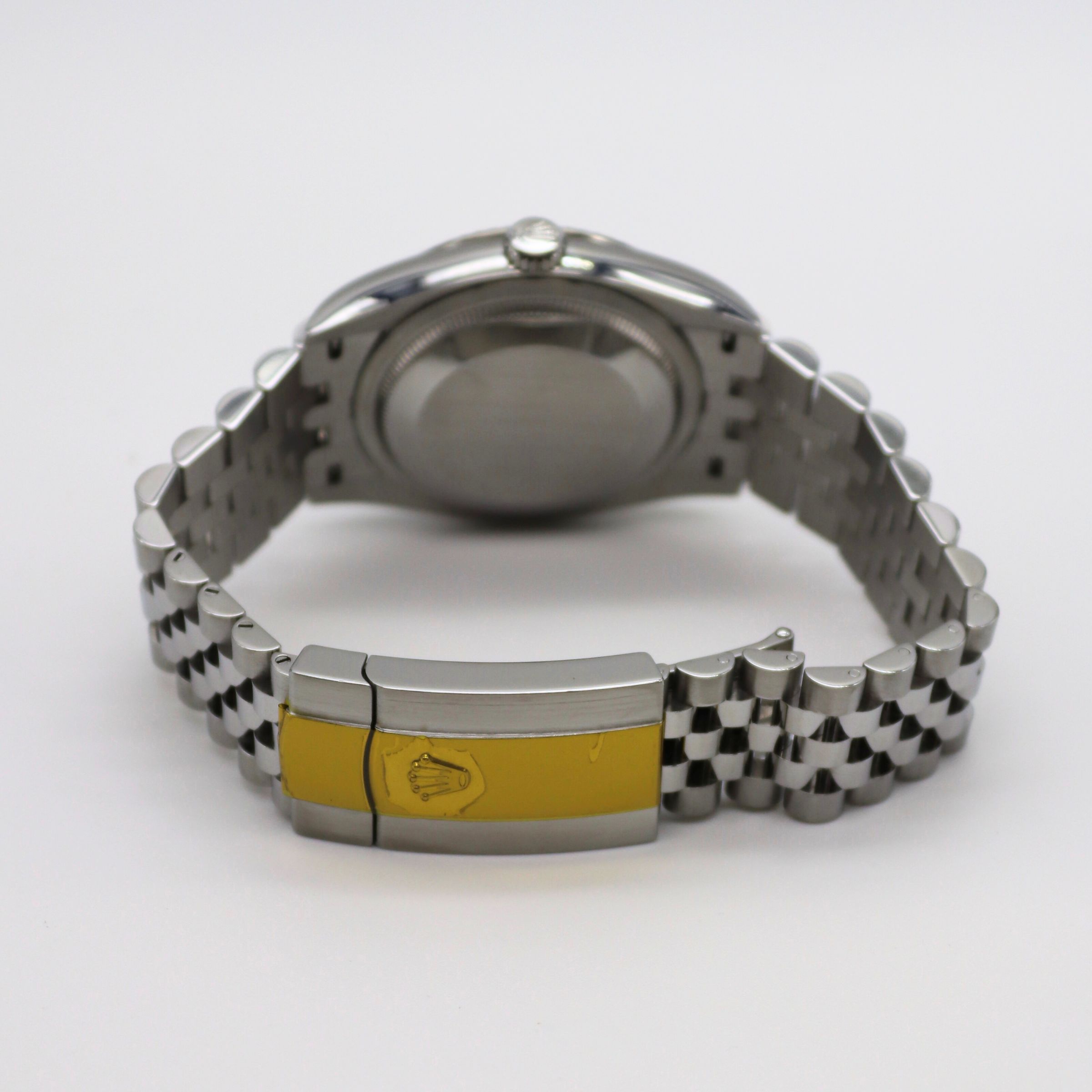 Rolex Datejust 36mm Black Dial Fluted Bezel Jubilee Bracelet Stainless Steel 126234 - Image 6