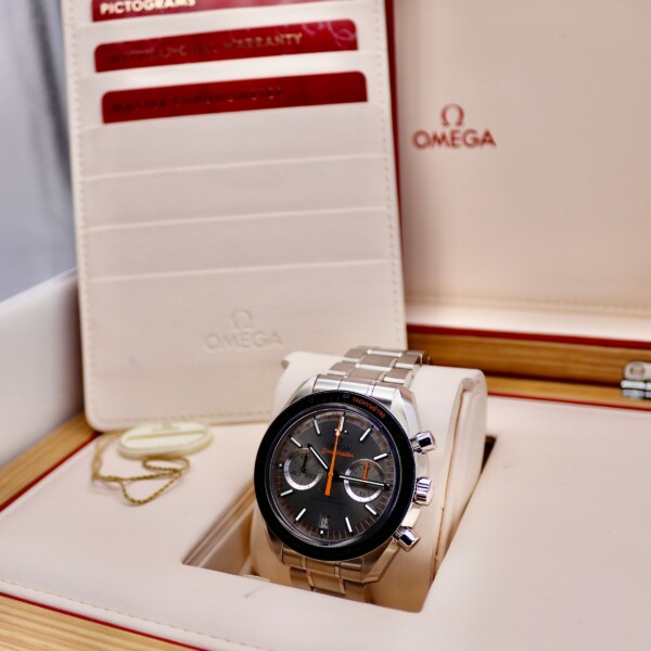 Omega Speedmaster Racing 44mm Grey Dial Stainless Steel 329.30.44.51.06 ...