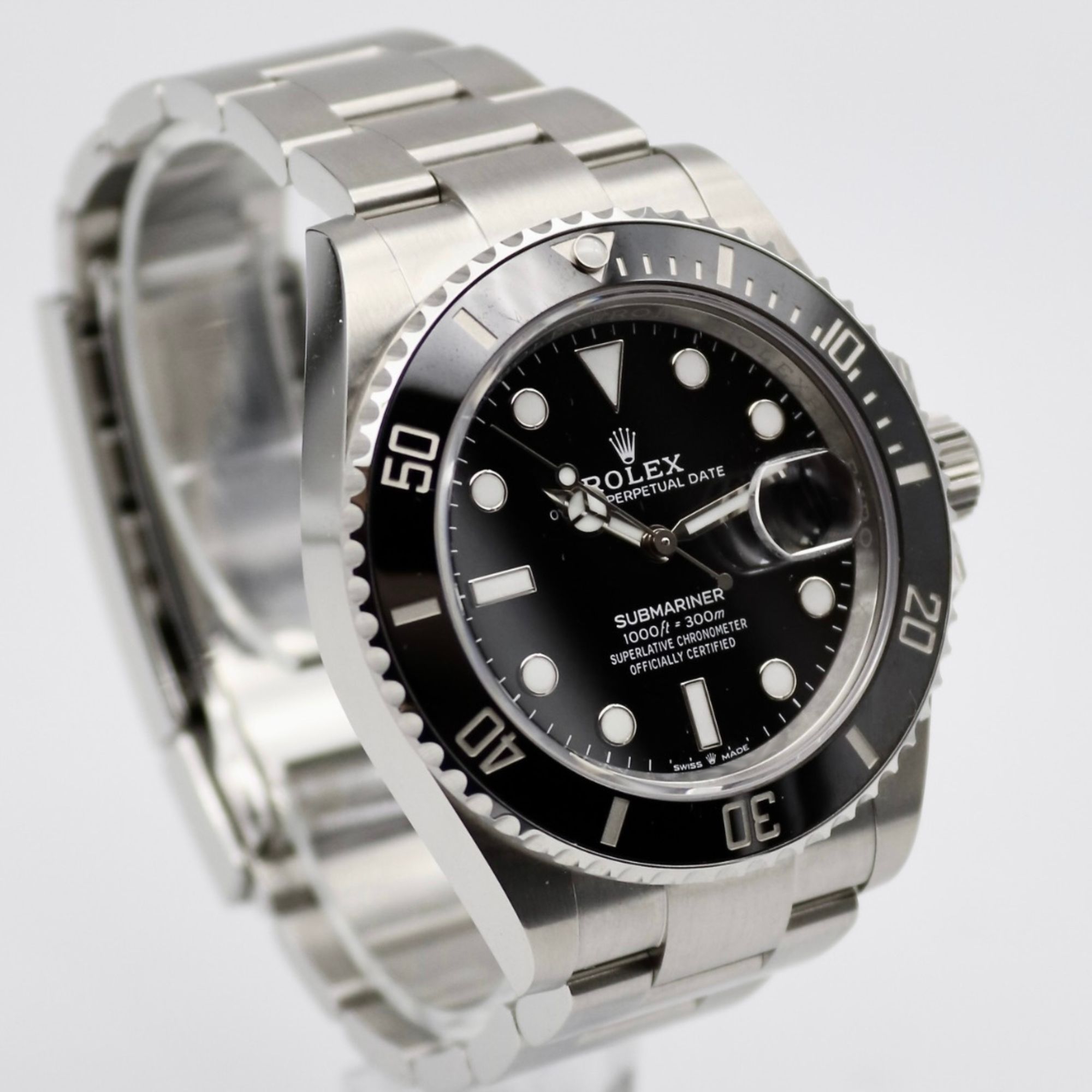 Rolex Submariner Date 41mm Black Dial Ceramic Bezel Stainless Steel 126610LN - Image 3