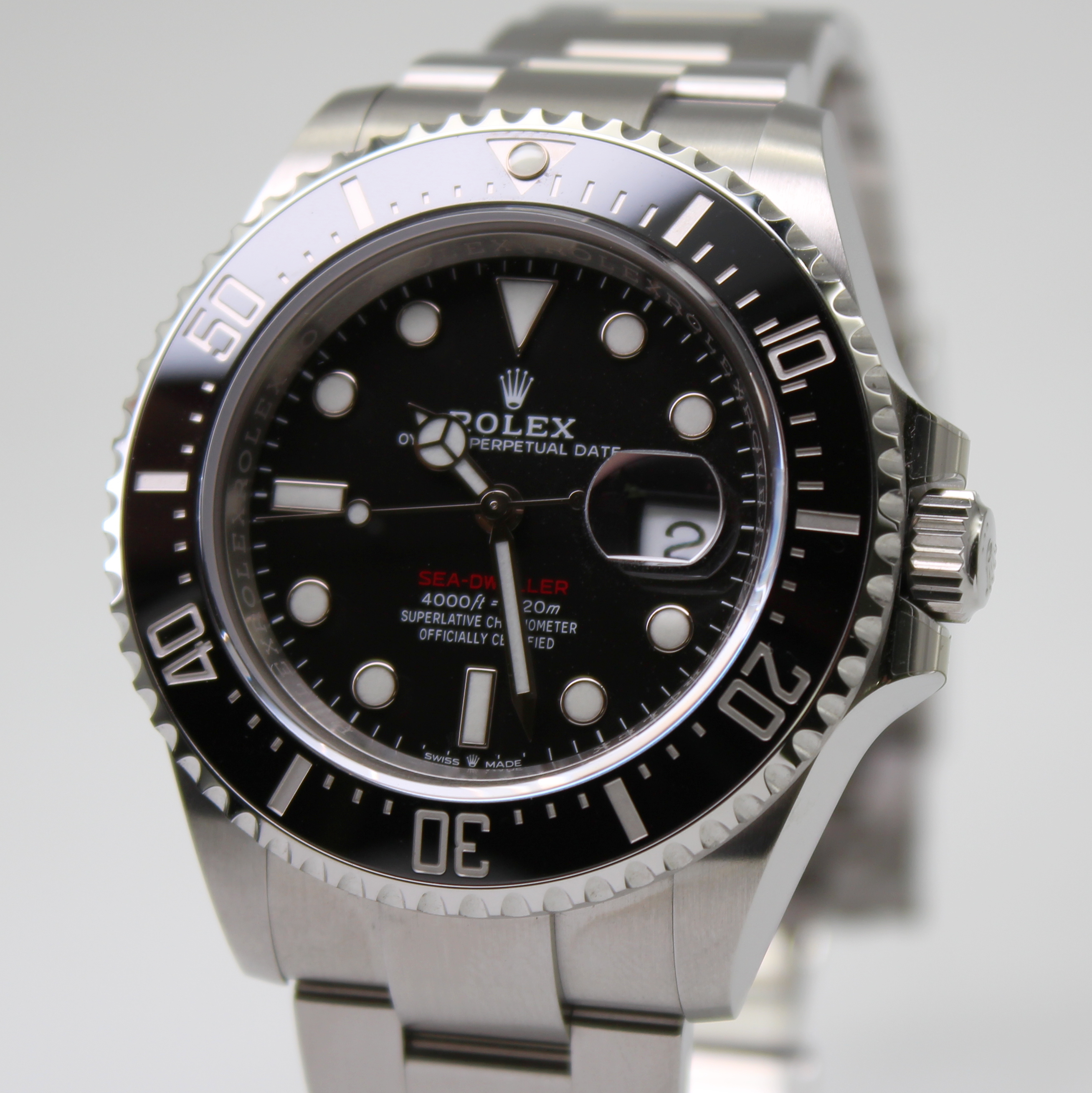 Rolex Sea-Dweller 43mm Red Text Stainless Steel 126600 - Image 2