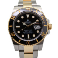 Rolex Submariner Date 40mm Black Dial 18k Yellow Gold/Stainless Steel 116613LN