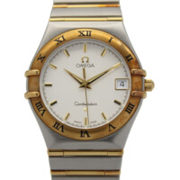 Omega Constellation Quartz 33mm Silver Dial Yellow Gold/Stainless Steel 1212.30.00