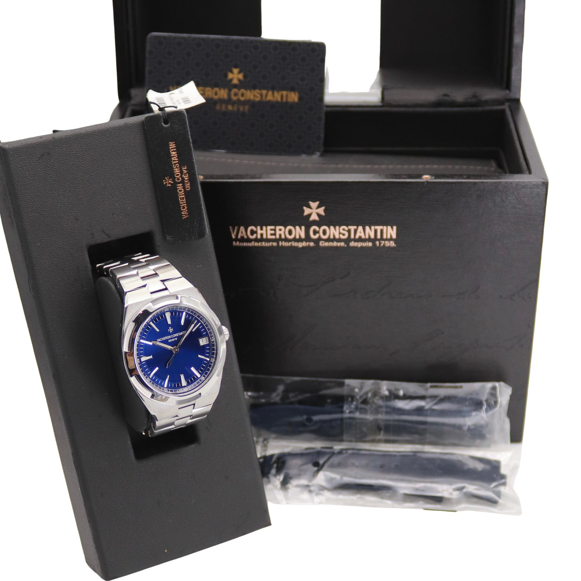 Vacheron Constantin Overseas 41mm Steel Blue Dial Automatic 4500V/110A-B128 - Image 8