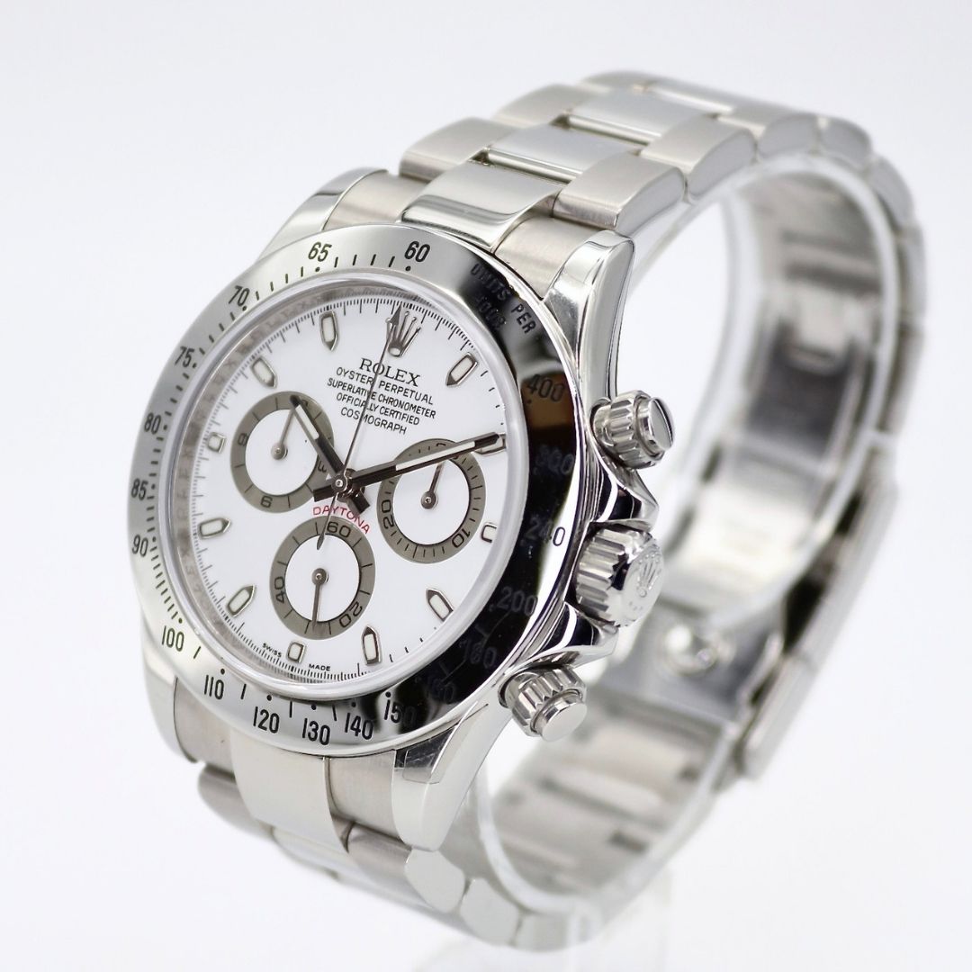 Rolex Daytona 40mm White Dial Stainless Steel 116520 - Image 2