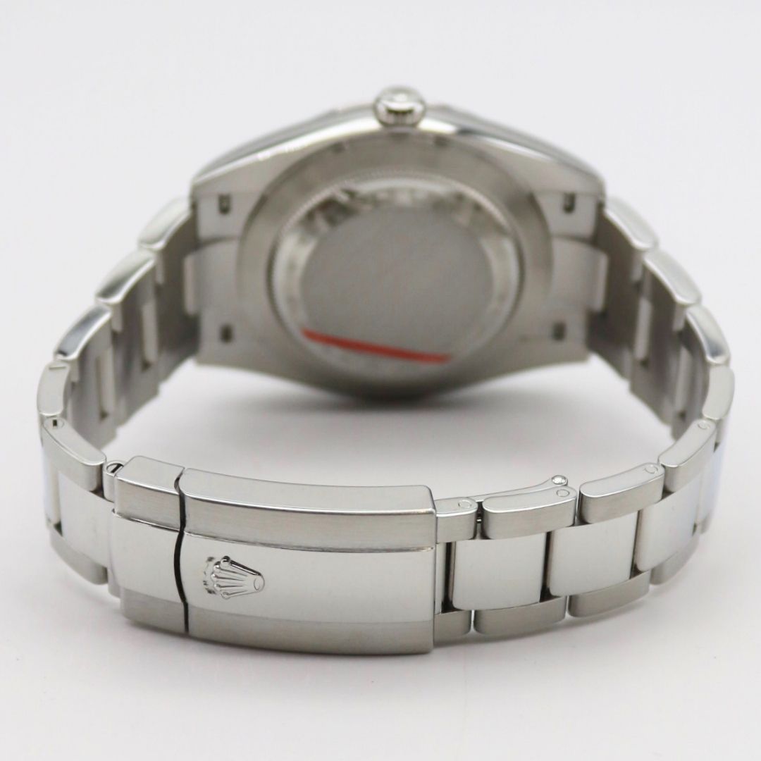 Rolex Datejust 41mm Smooth Bezel Green Motif Dial Stainless Steel Oyster Bracelet 126300 - Image 6