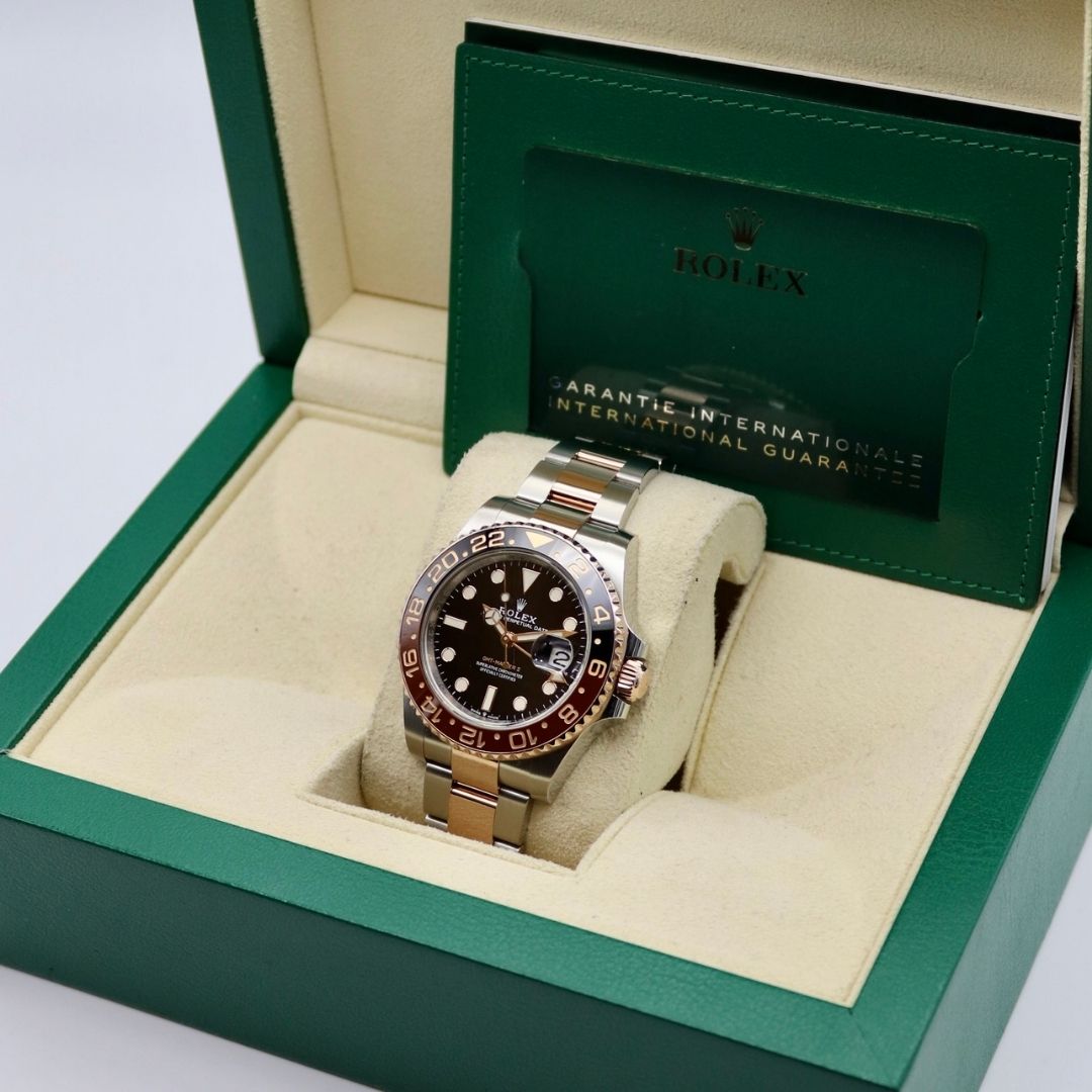 Rolex GMT-Master II ‘Rootbeer’ 40mm Black Dial 18k Rose Gold/Stainless Steel 126711CHNR - Image 7