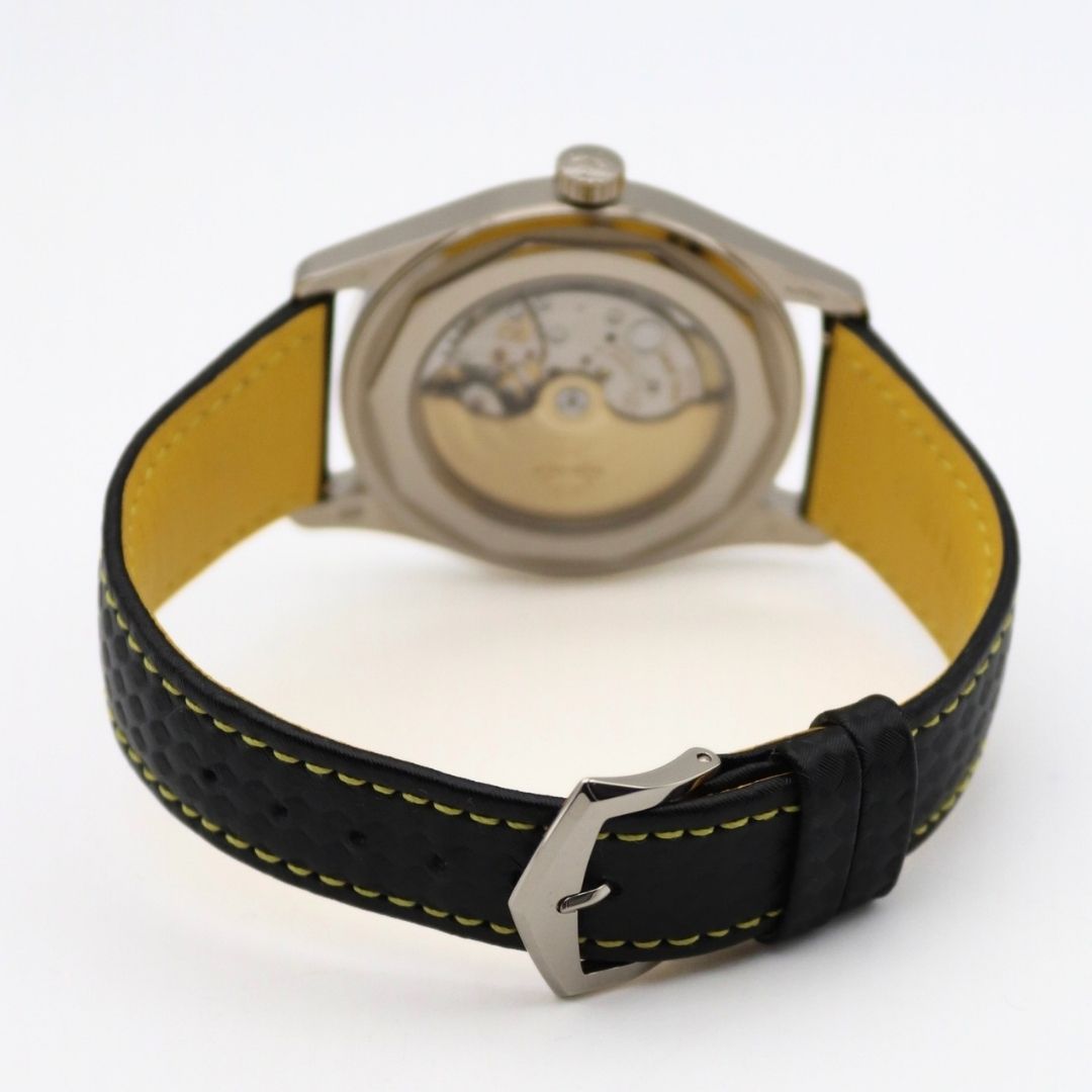 Patek Philippe Calatrava 40mm "Carbon" Black Dial 18k White Gold 6007G-001 - Image 4