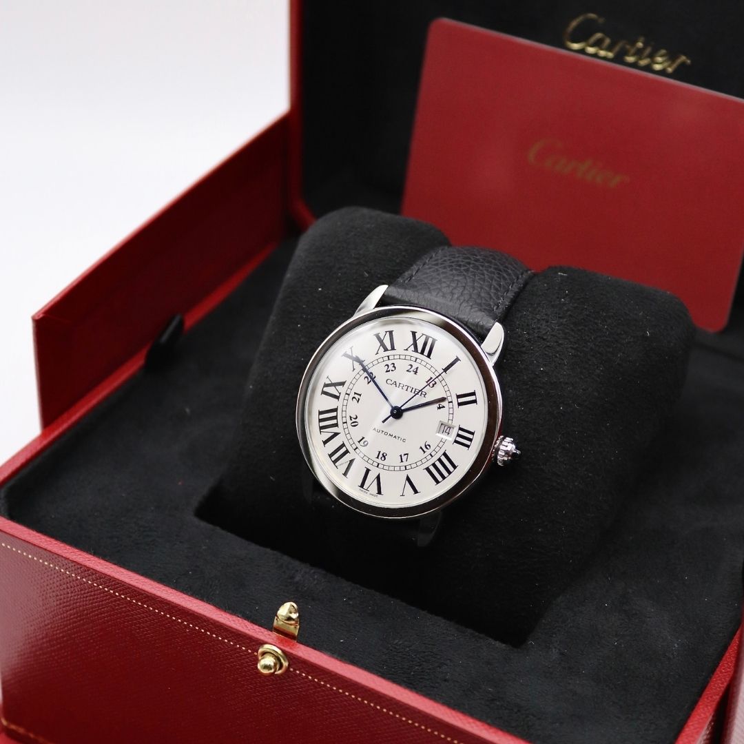 Cartier Ronde Solo de Cartier 42mm White Dial Stainless Steel WSRN0022 - Image 5