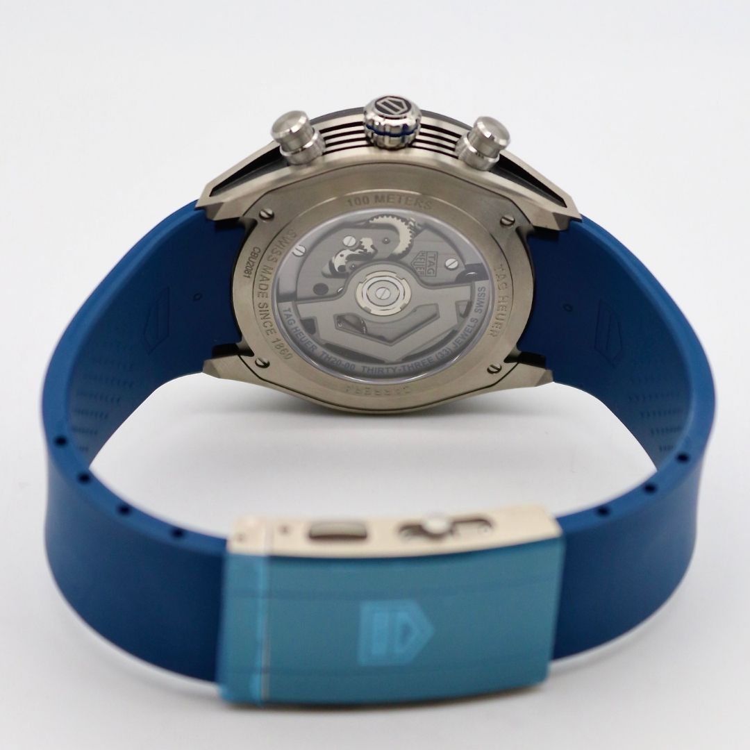 TAG Heuer Carrera Chronograph Extreme Sport 44mm Skeleton Dial Titanium CBU2081.FT6274 - Image 4