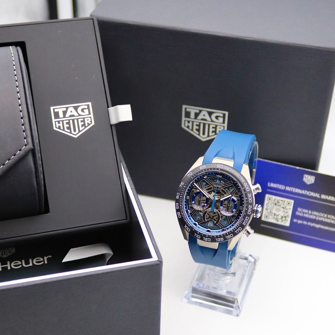 TAG Heuer Carrera Chronograph Extreme Sport 44mm Skeleton Dial Titanium CBU2081.FT6274 - Image 6