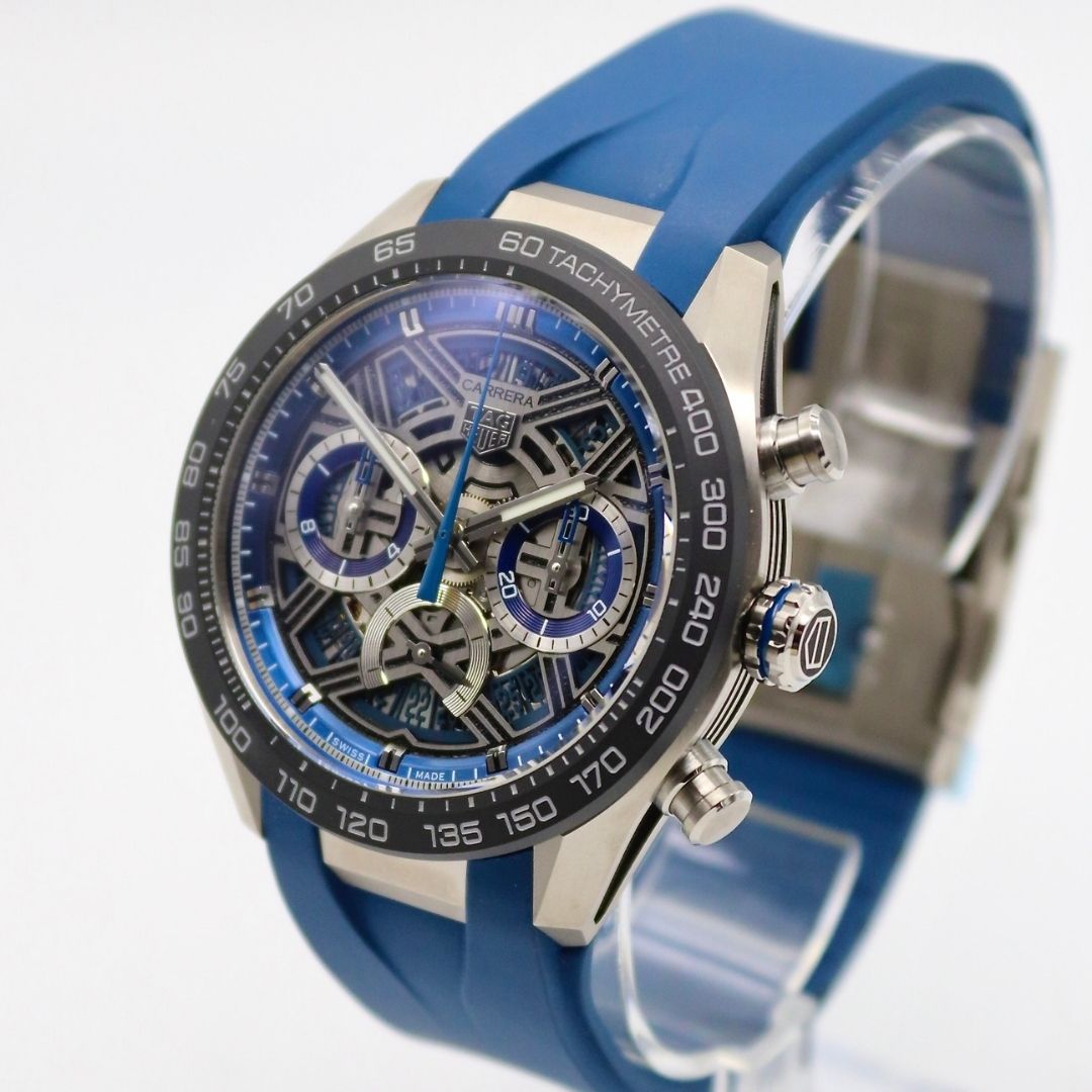 TAG Heuer Carrera Chronograph Extreme Sport 44mm Skeleton Dial Titanium CBU2081.FT6274 - Image 2