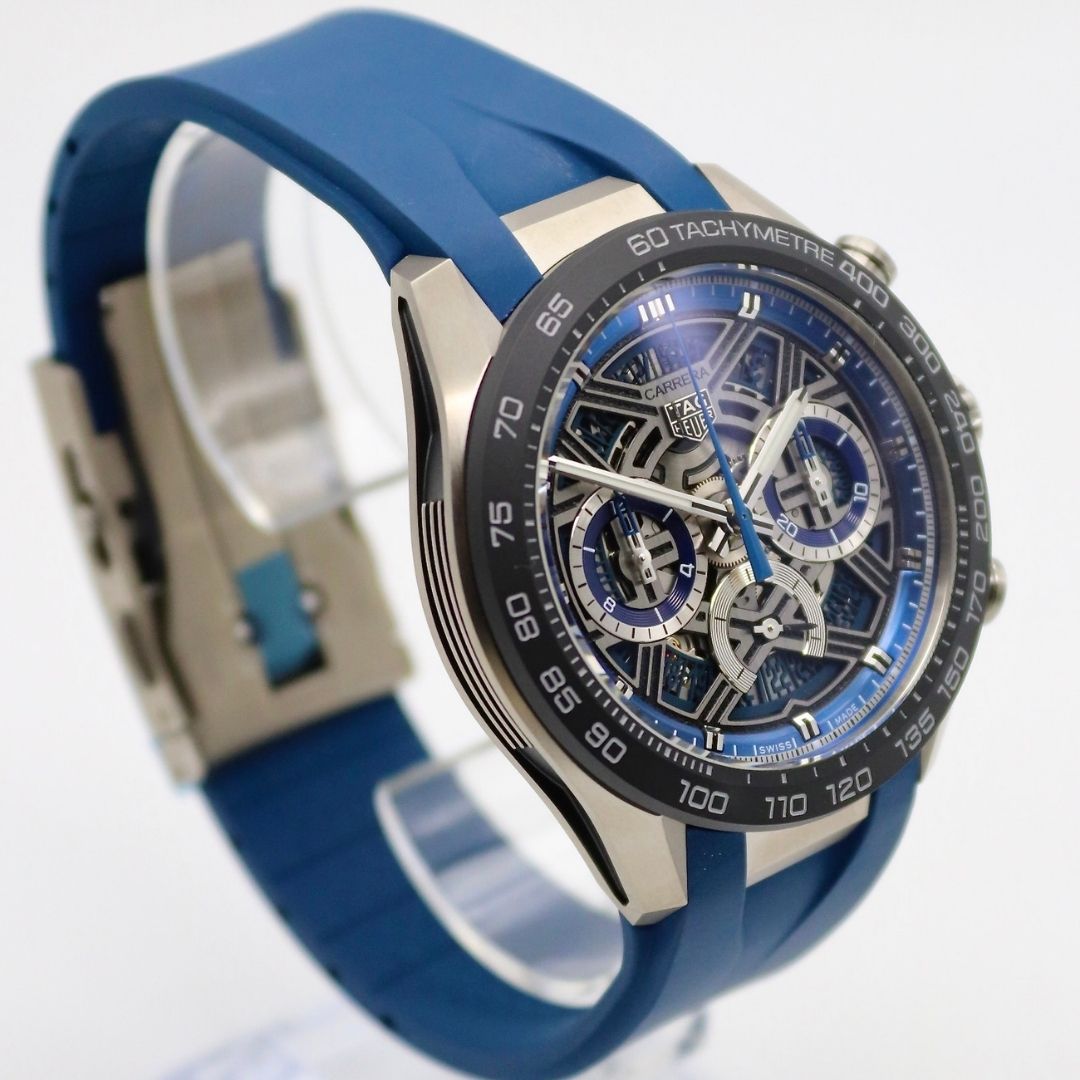 TAG Heuer Carrera Chronograph Extreme Sport 44mm Skeleton Dial Titanium CBU2081.FT6274 - Image 3