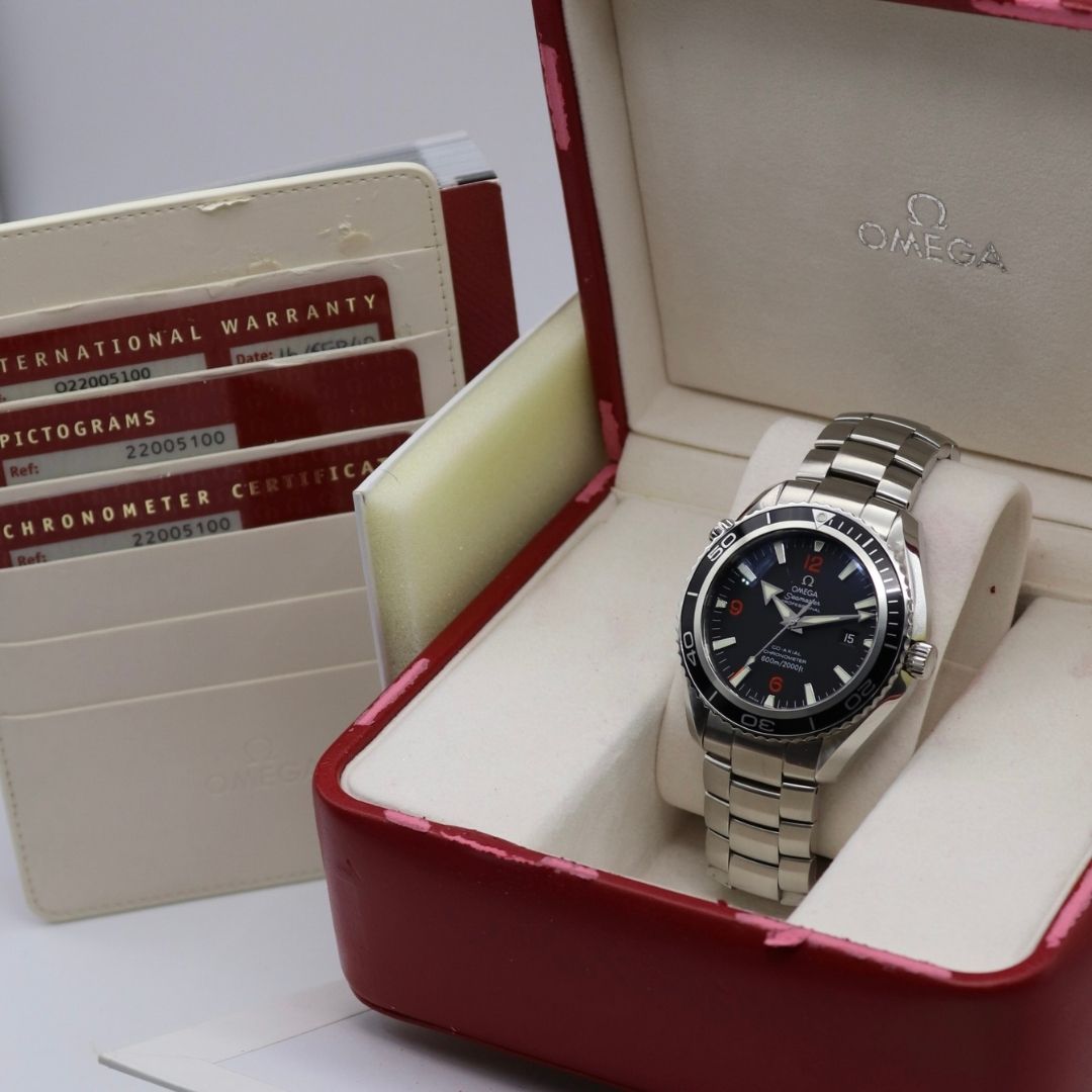 Omega Seamaster Planet Ocean 600M 45.5mm Black Dial Stainless Steel 2200.51.00 - Image 7