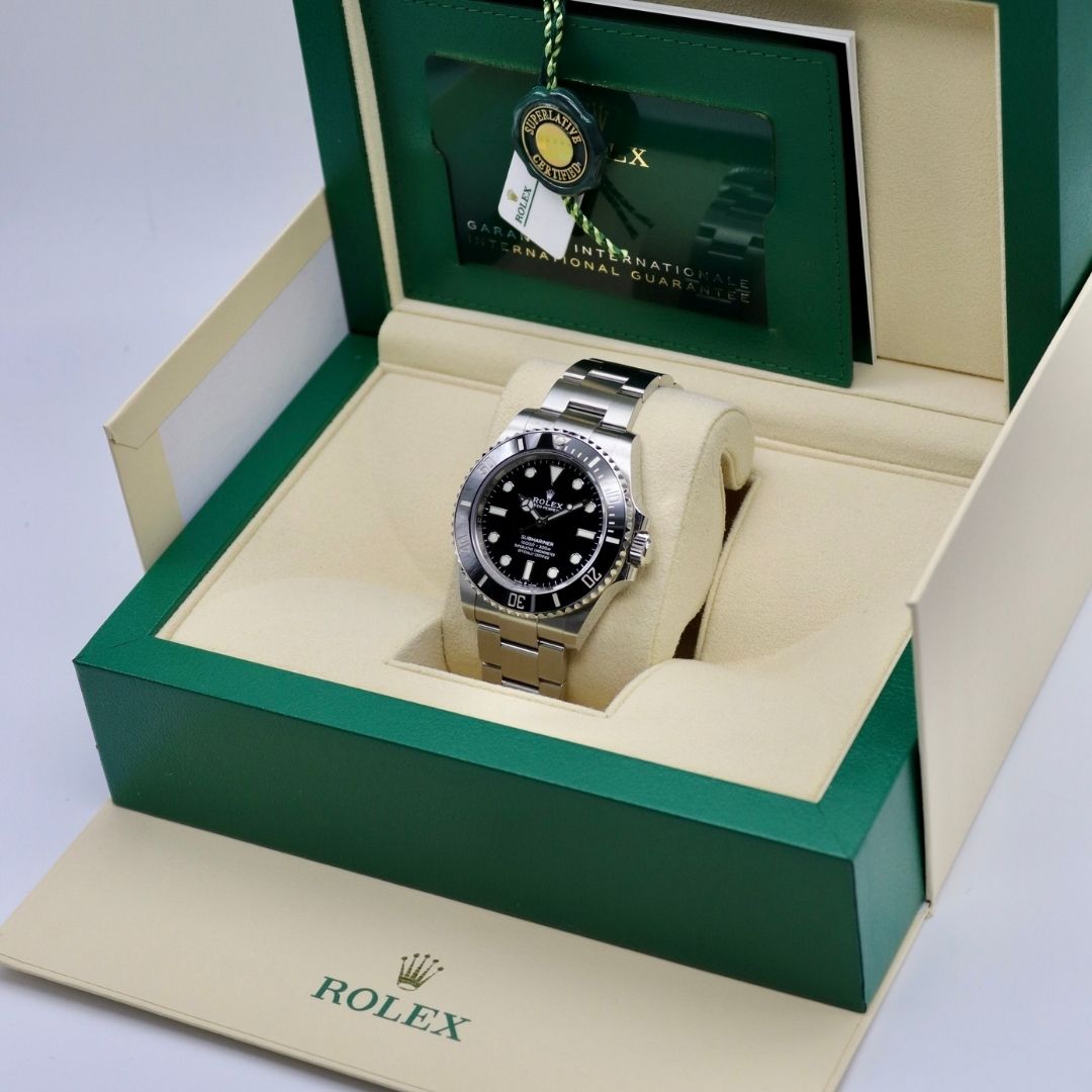 Rolex Submariner No Date Stainless Steel Black Dial 41mm 124060 - Image 7
