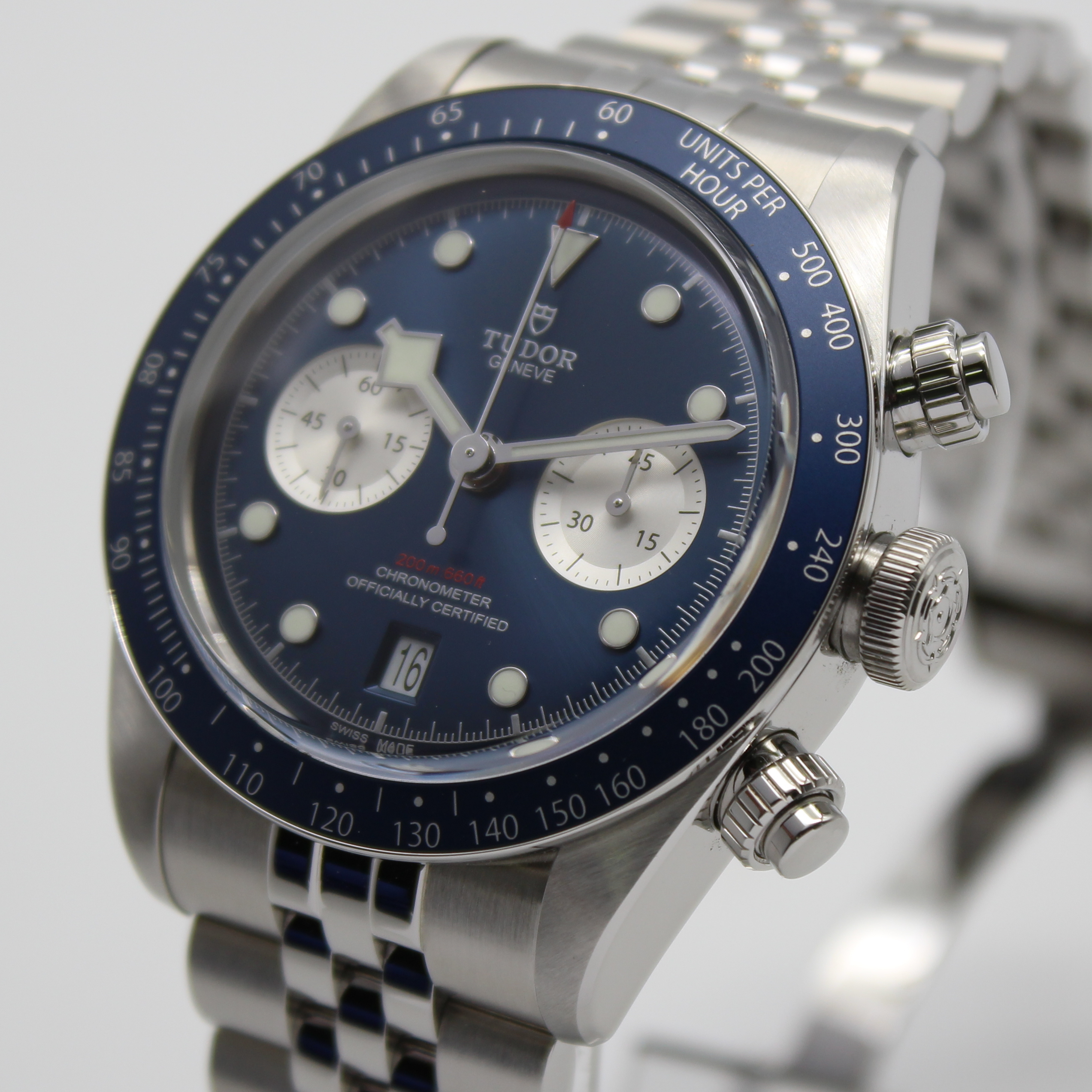 Tudor Black Bay Chrono 41mm Blue Dial Stainless Steel 79360B - Image 2