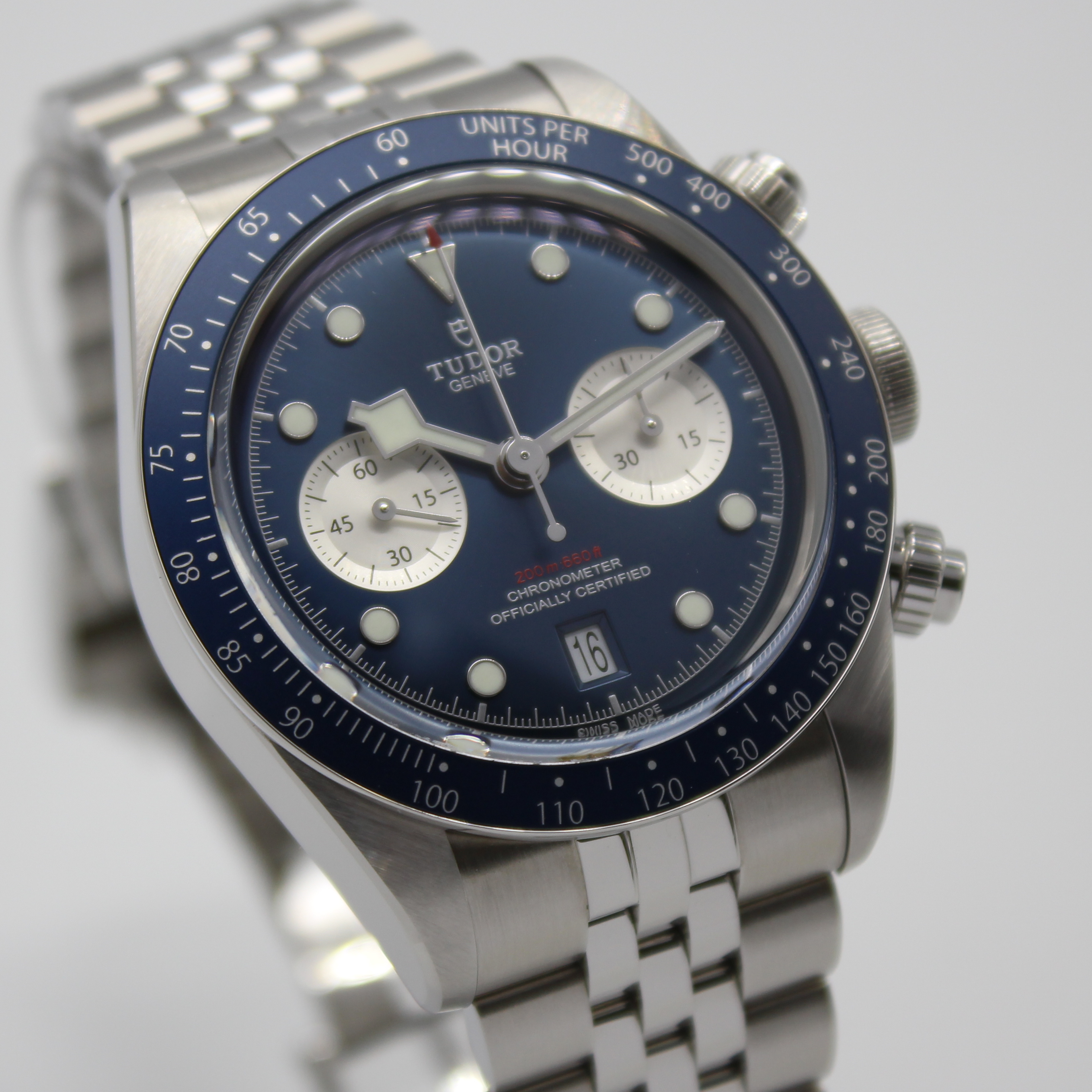 Tudor Black Bay Chrono 41mm Blue Dial Stainless Steel 79360B - Image 3