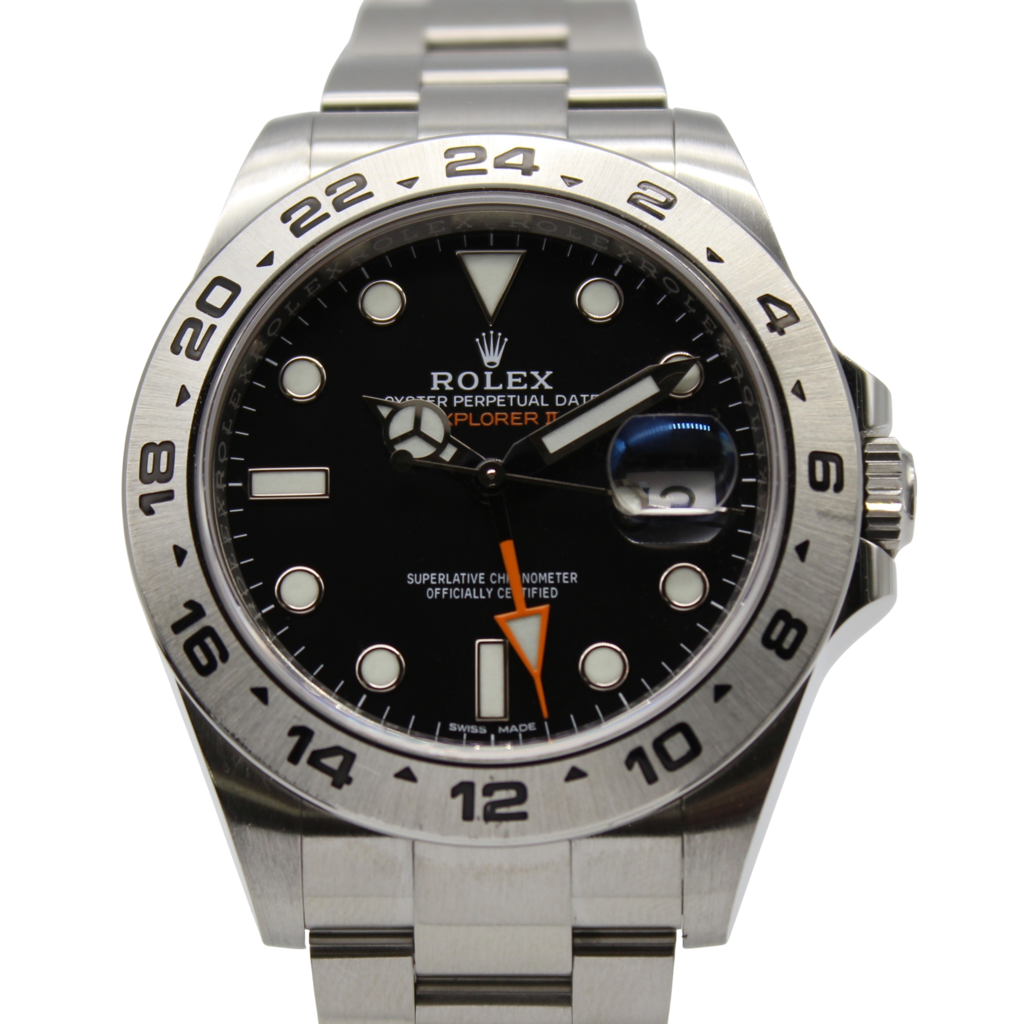 Rolex Explorer II 42mm Black Dial Stainless Steel 216570