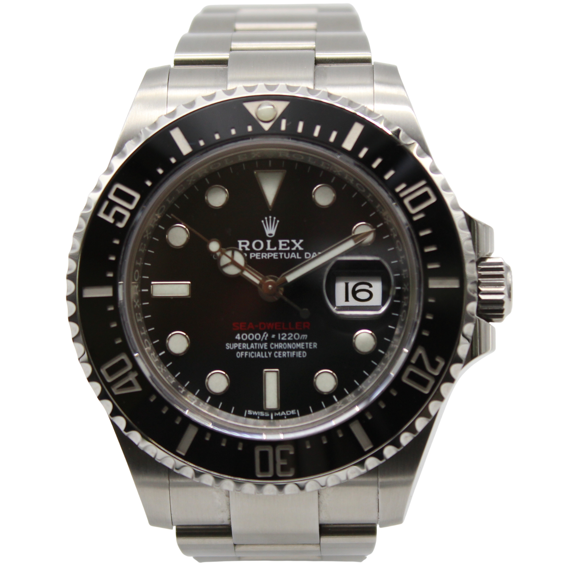 Rolex Sea-Dweller 43mm Red Text Stainless Steel 126600