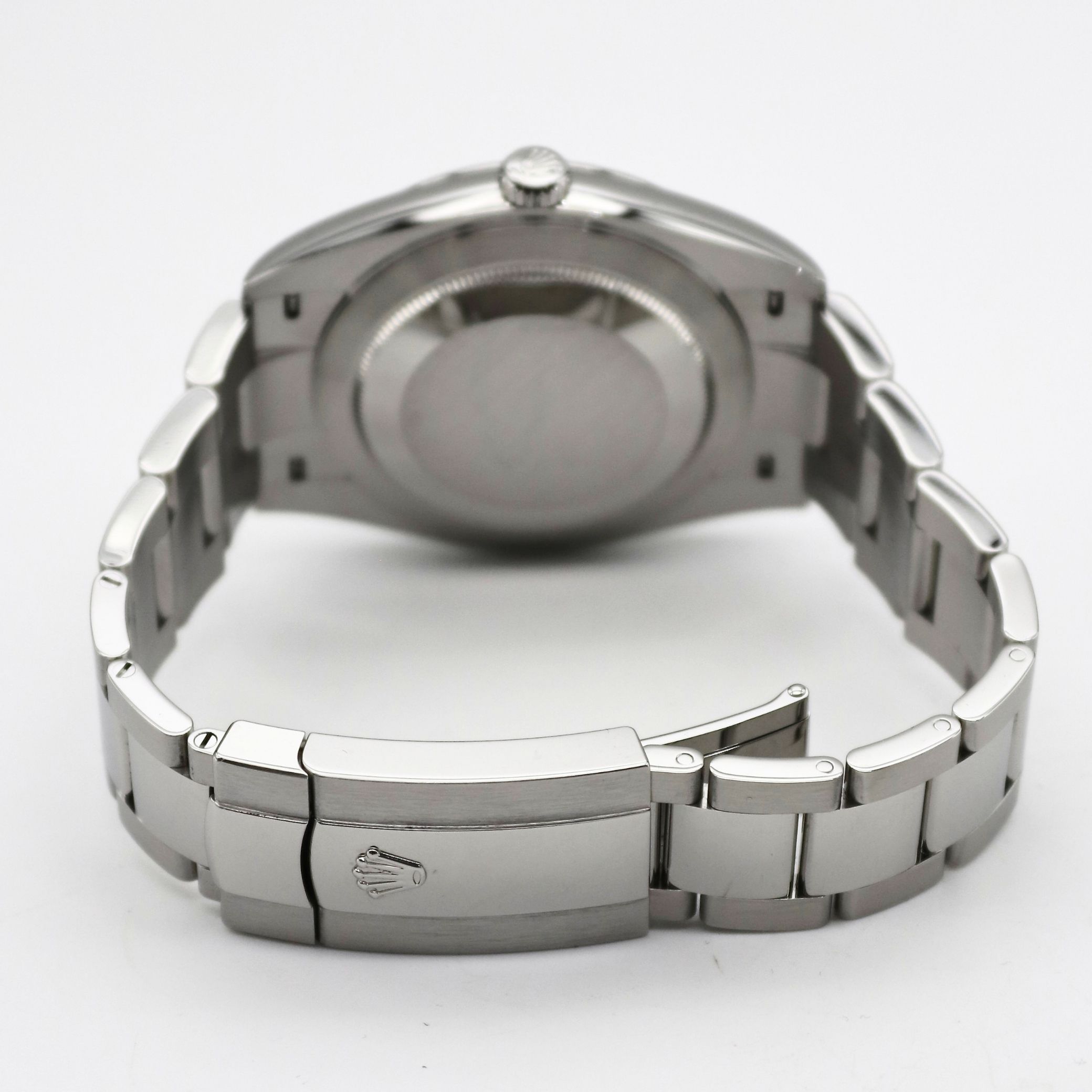 Rolex Datejust 41mm Oyster Bracelet Smooth Bezel Wimbledon Dial 126300 - Image 7