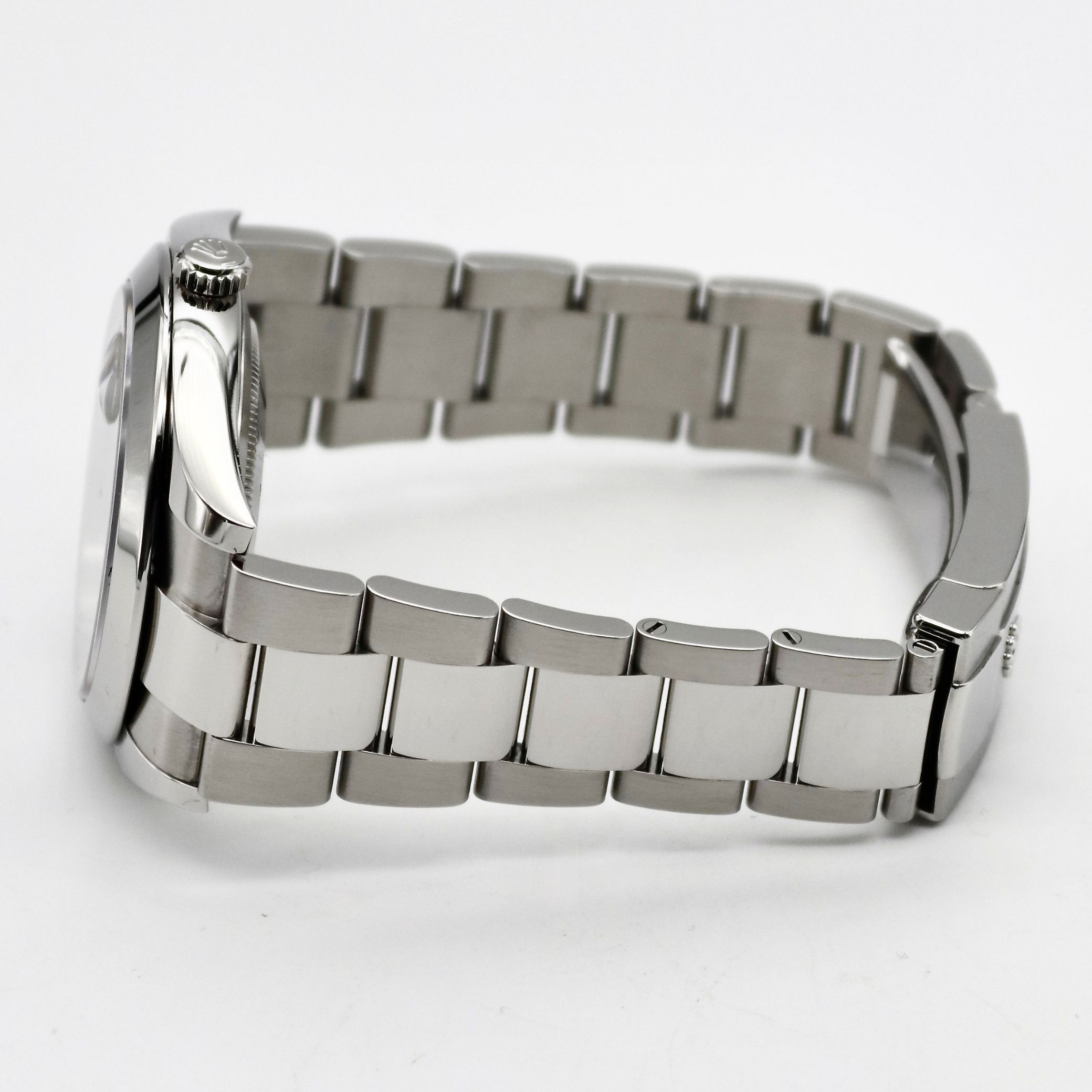 Rolex Datejust 41mm Oyster Bracelet Smooth Bezel Wimbledon Dial 126300 - Image 4