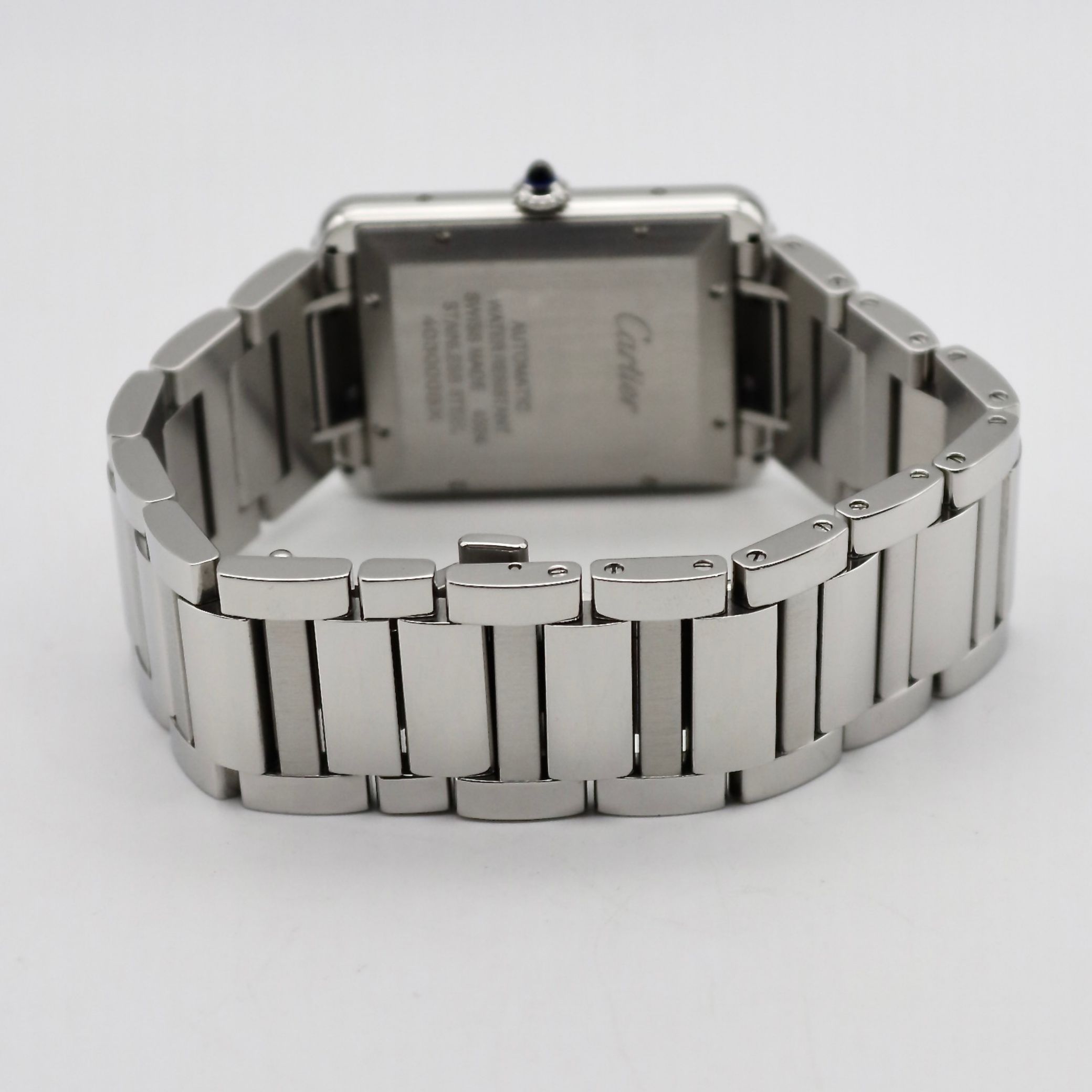 Cartier Tank Must XL Automatic Stainless Steel Silver Dial 41mm WSTA0053 - Image 6