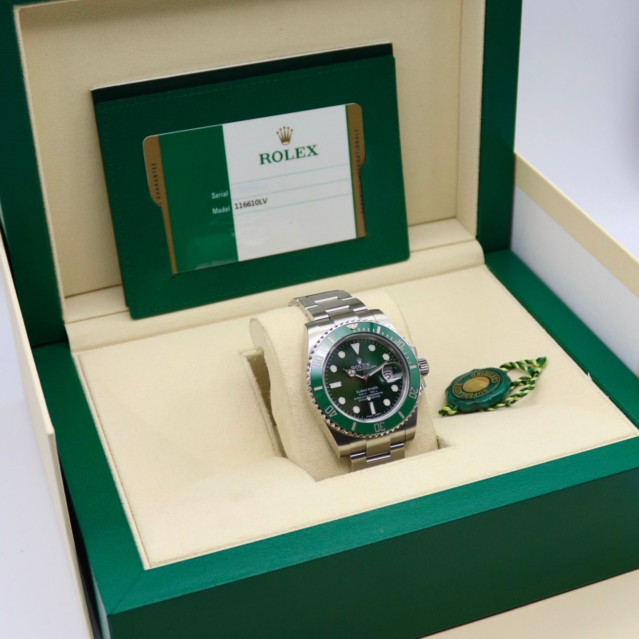 Rolex Submariner Date 40mm 'Hulk' Green Dial Stainless Steel 116610LV - Image 7