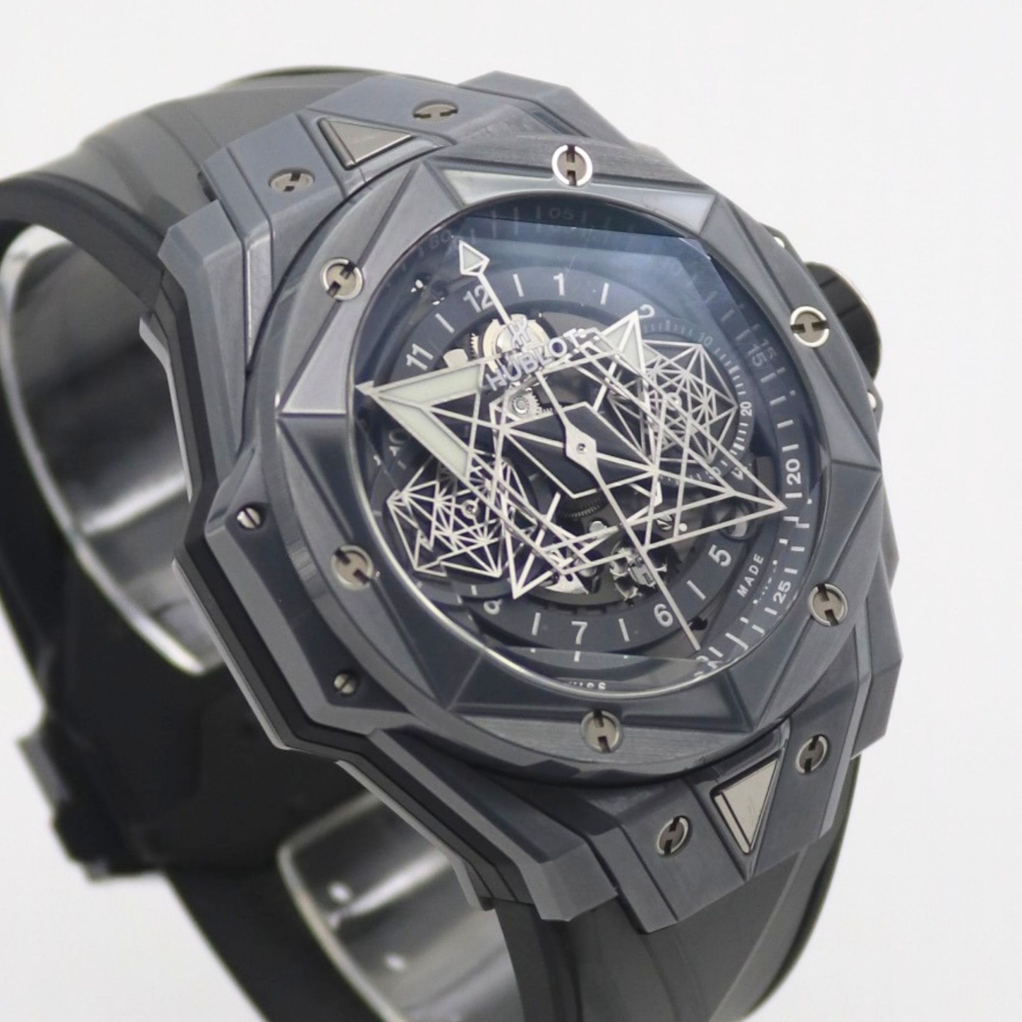Hublot Big Bang Sang Bleu II Chronograph 45mm Grey Ceramic 418.FX.8007.RX.MXM21 - Image 3