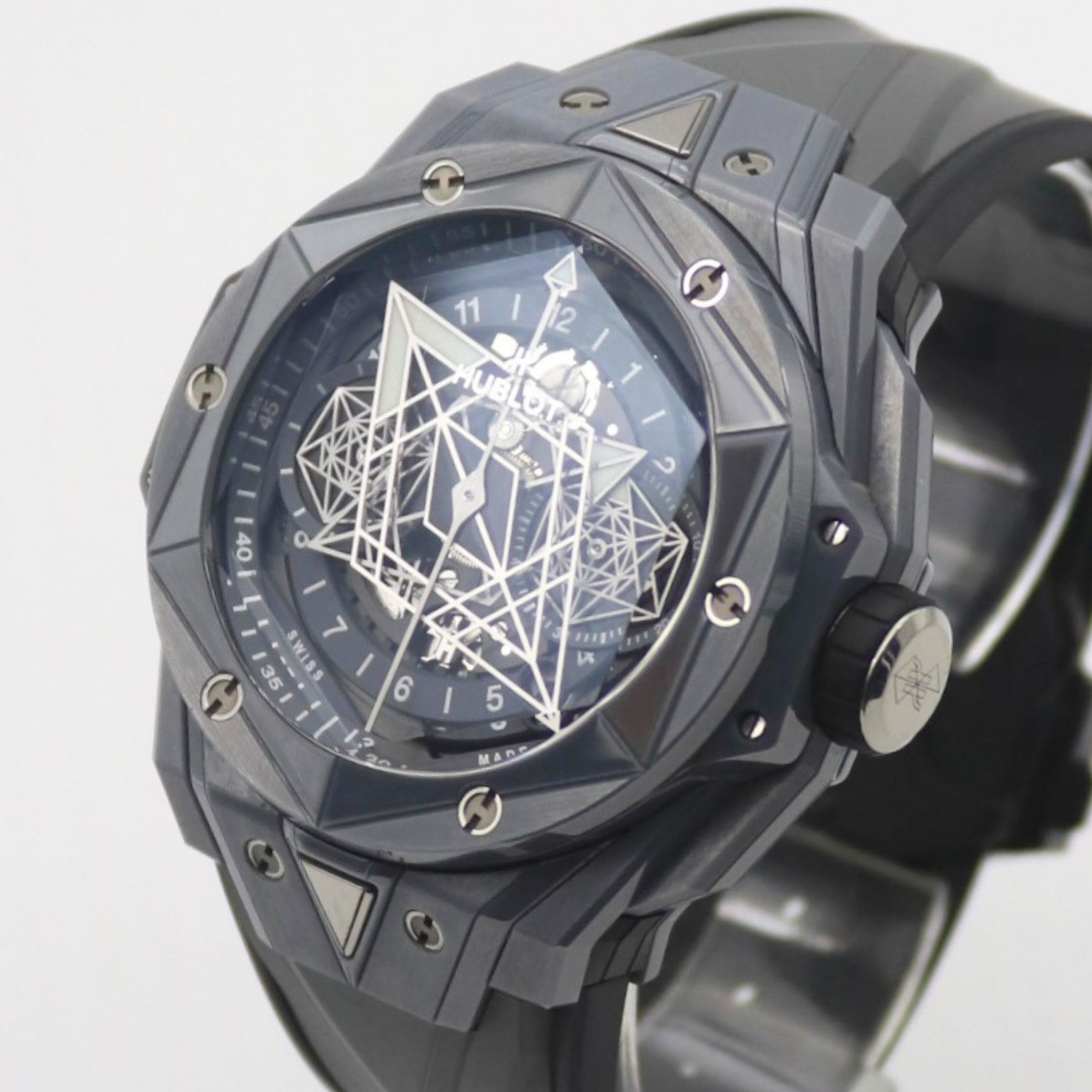 Hublot Big Bang Sang Bleu II Chronograph 45mm Grey Ceramic 418.FX.8007.RX.MXM21 - Image 2