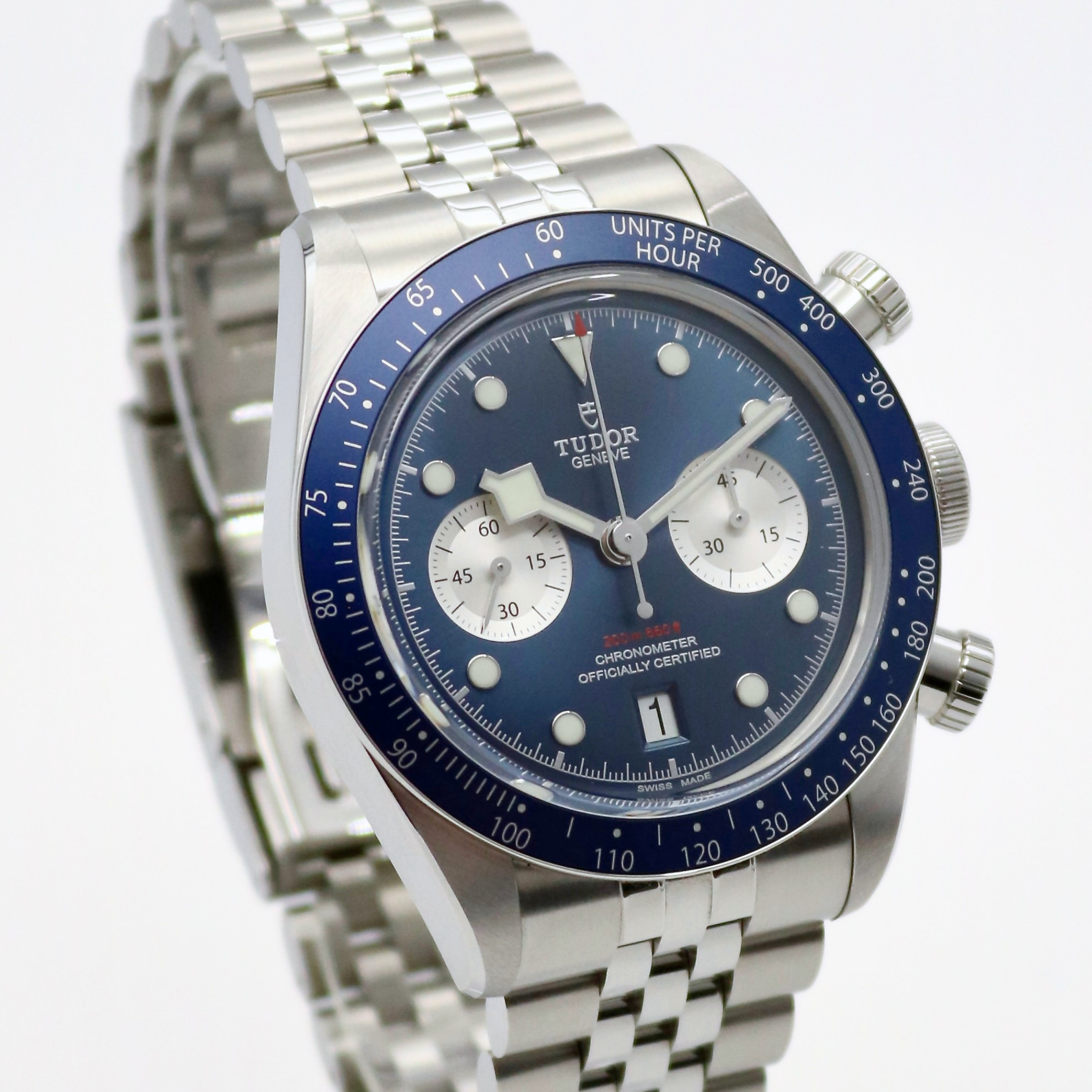 Tudor Black Bay Chrono 41mm Blue Dial Stainless Steel 79360B - Image 3