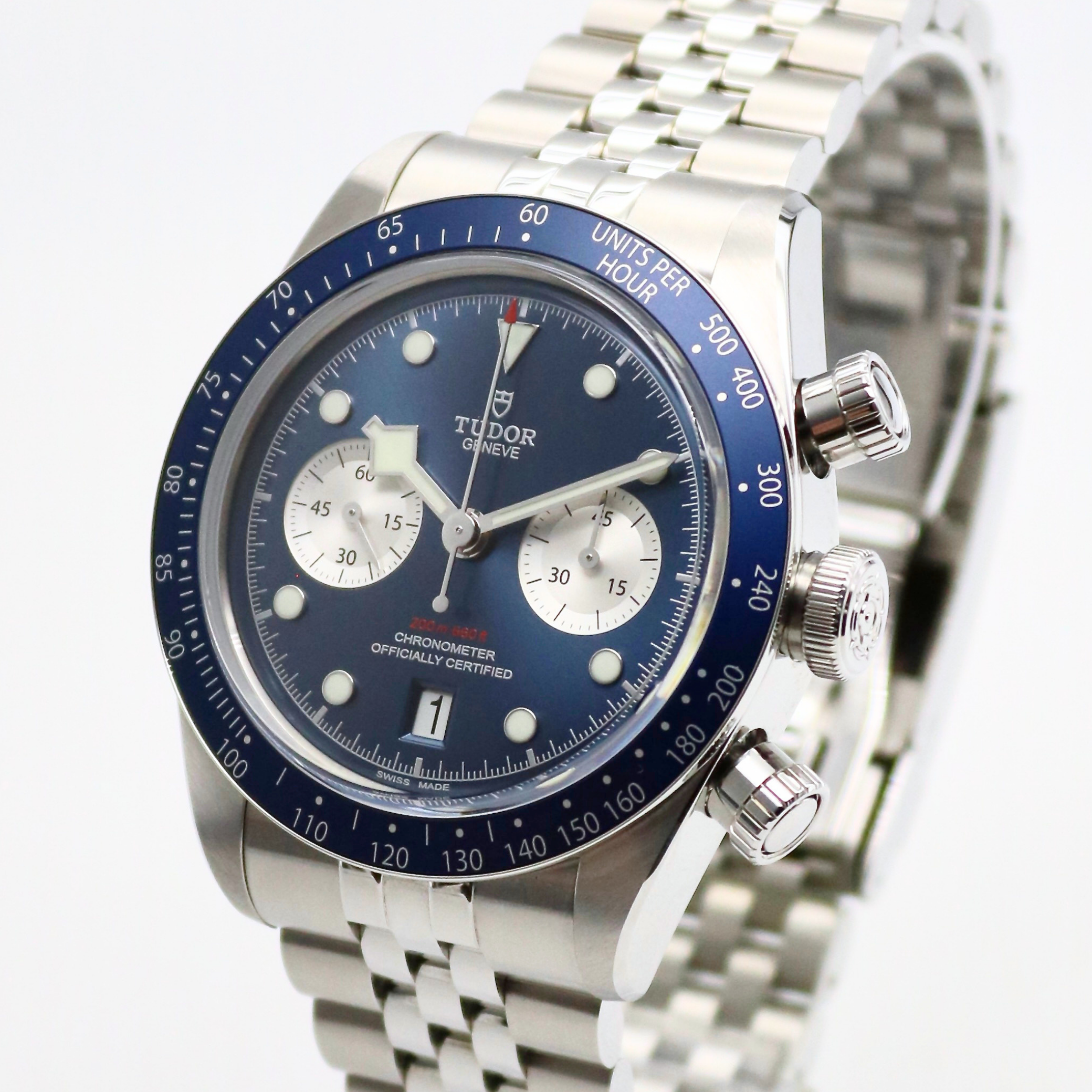 Tudor Black Bay Chrono 41mm Blue Dial Stainless Steel 79360B - Image 2