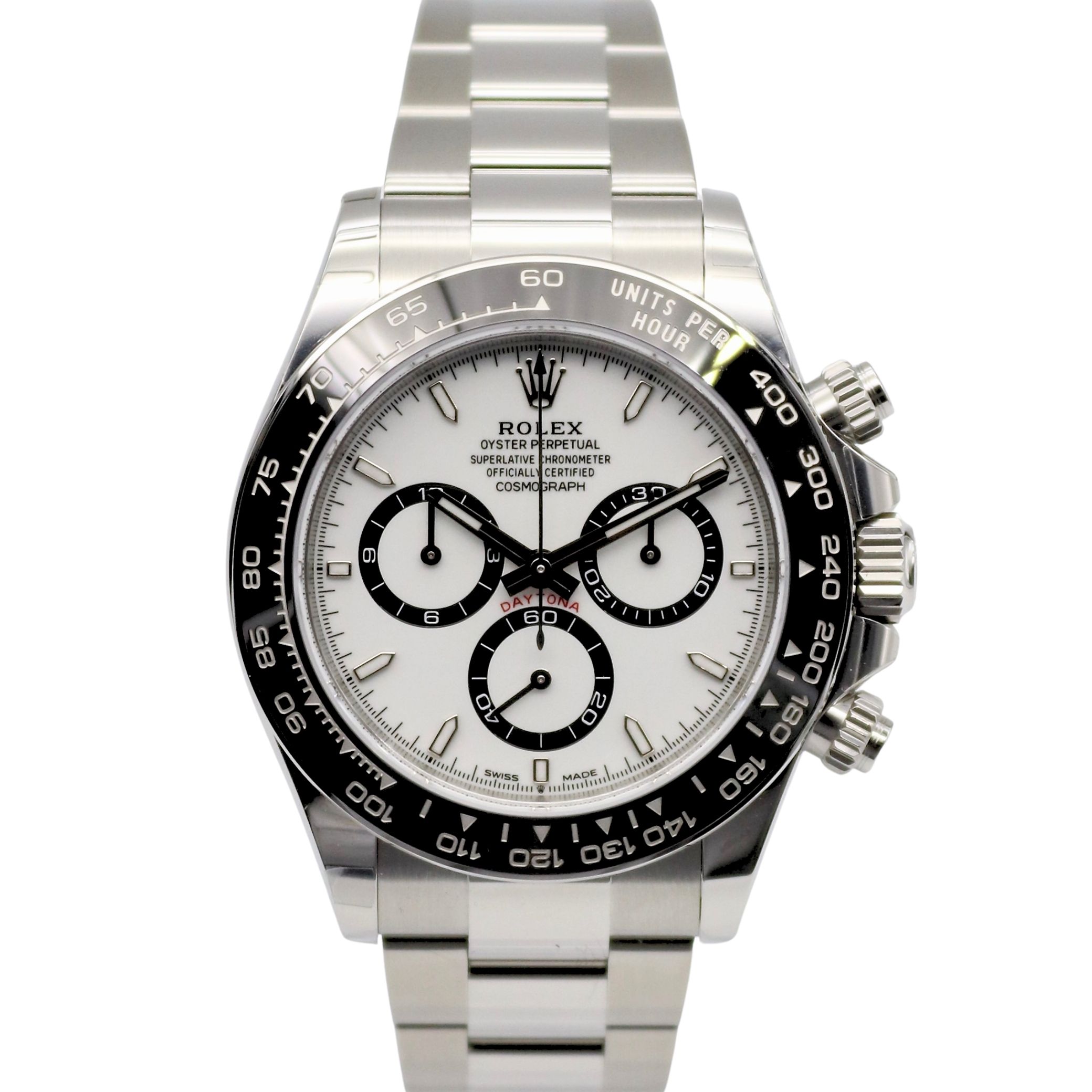 Rolex Daytona ‘Panda’ White Dial Stainless Steel 126500LN