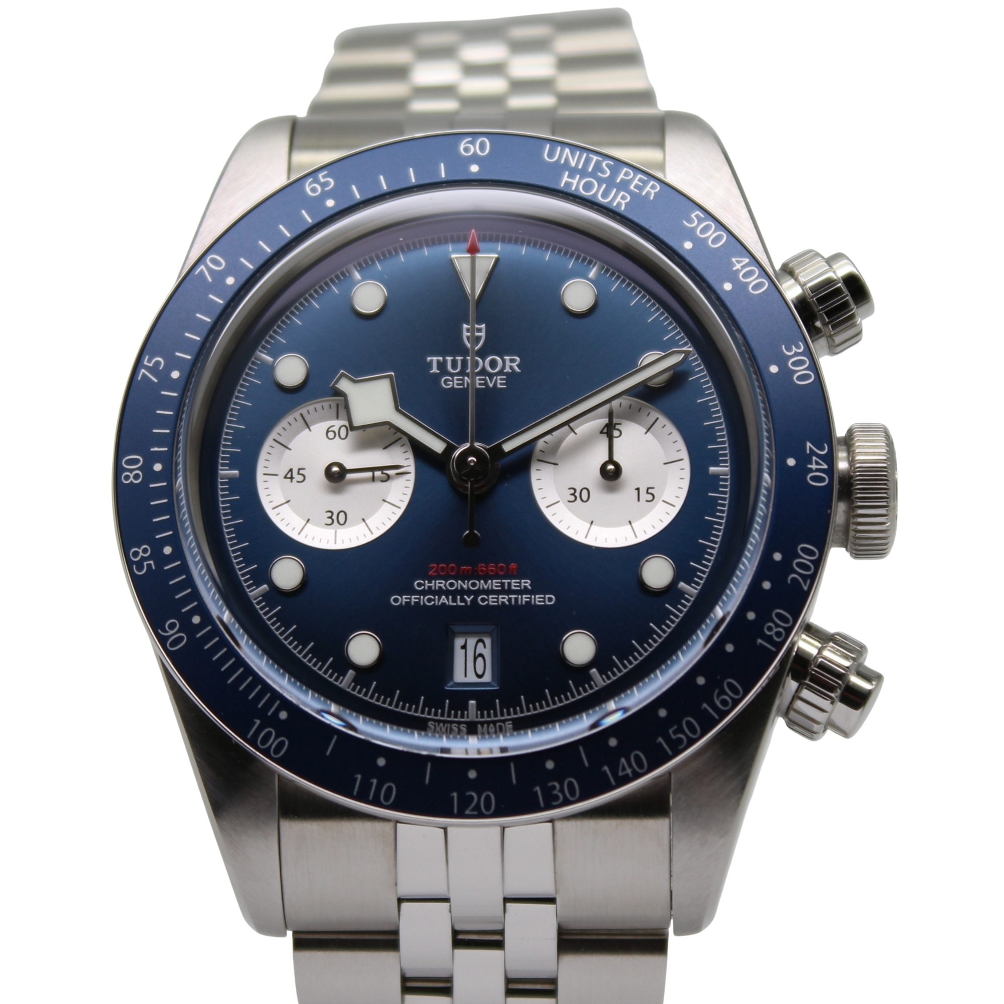 Tudor Black Bay Chrono 41mm Blue Dial Stainless Steel 79360B