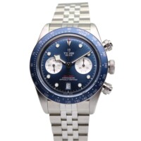 Tudor Black Bay Chrono 41mm Blue Dial Stainless Steel 79360B
