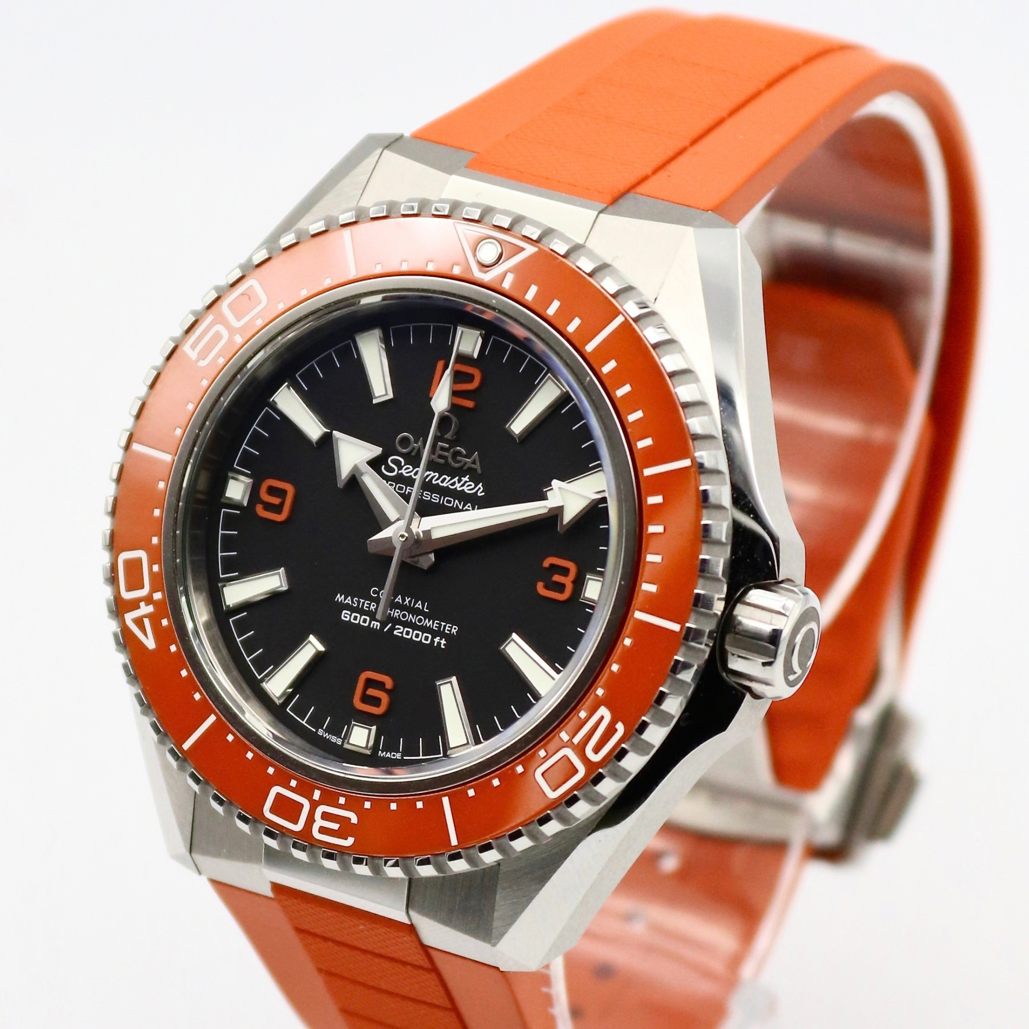 Omega Seamaster Planet Ocean 600M 42mm Black Dial Stainless Steel Rubber Strap 217.32.42.21.01.004 - Image 2