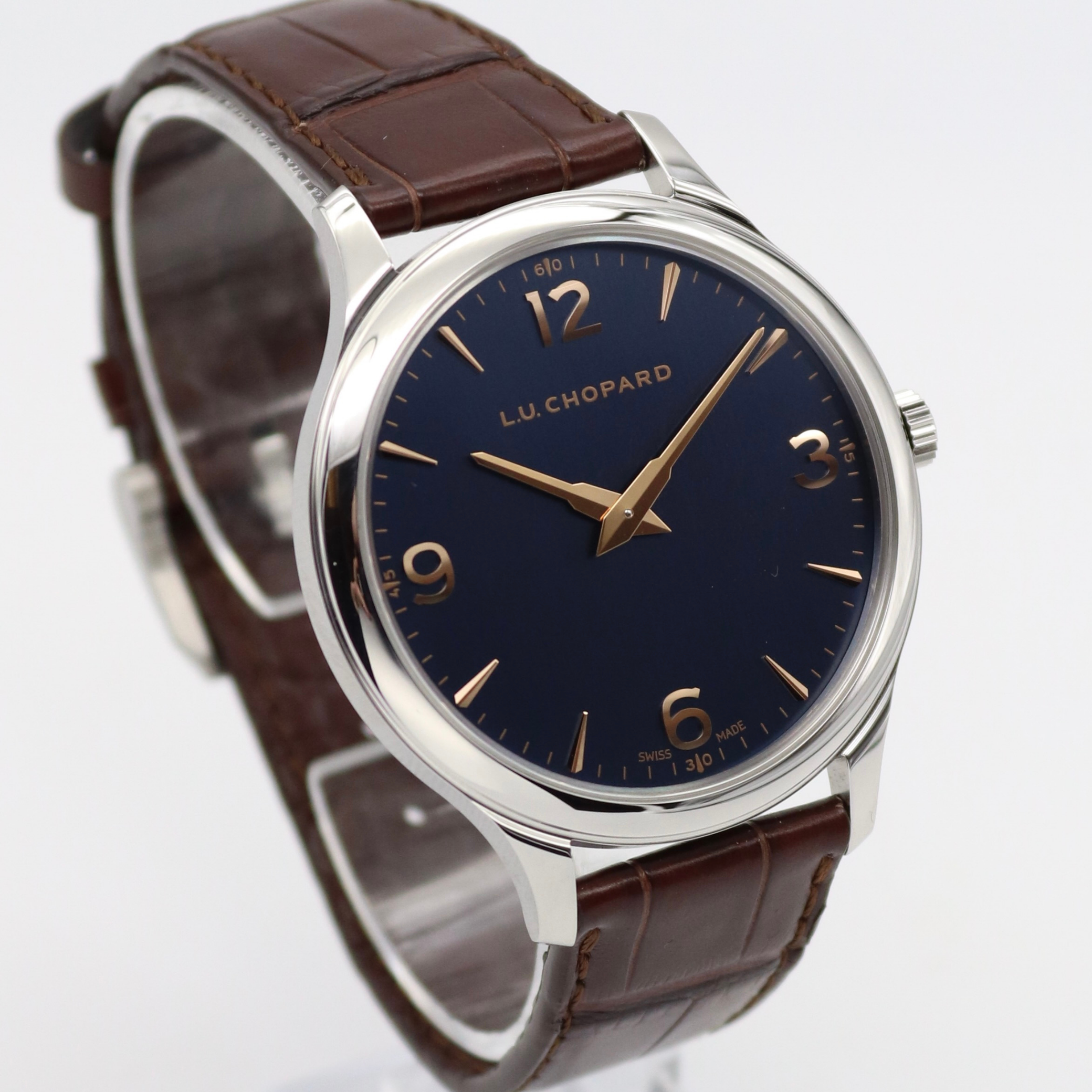 Chopard L.U.C XP 40mm Blue Dial Stainless Steel 168592-3002 - Image 3