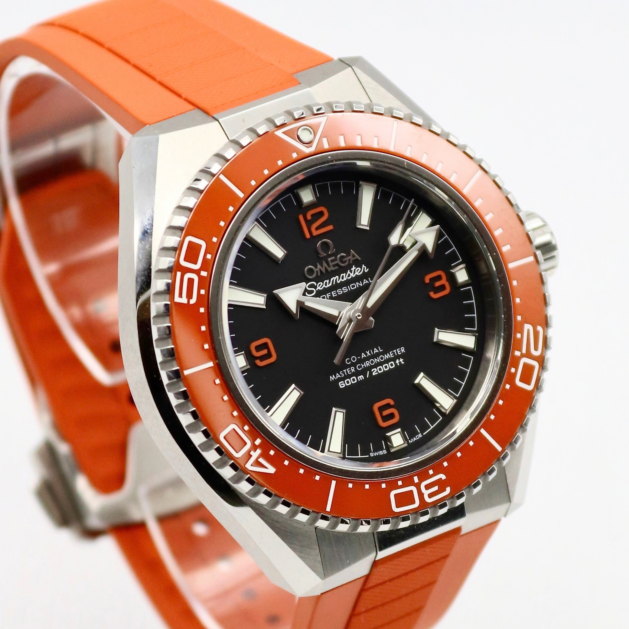 Omega Seamaster Planet Ocean 600M 42mm Black Dial Stainless Steel Rubber Strap 217.32.42.21.01.004 - Image 3