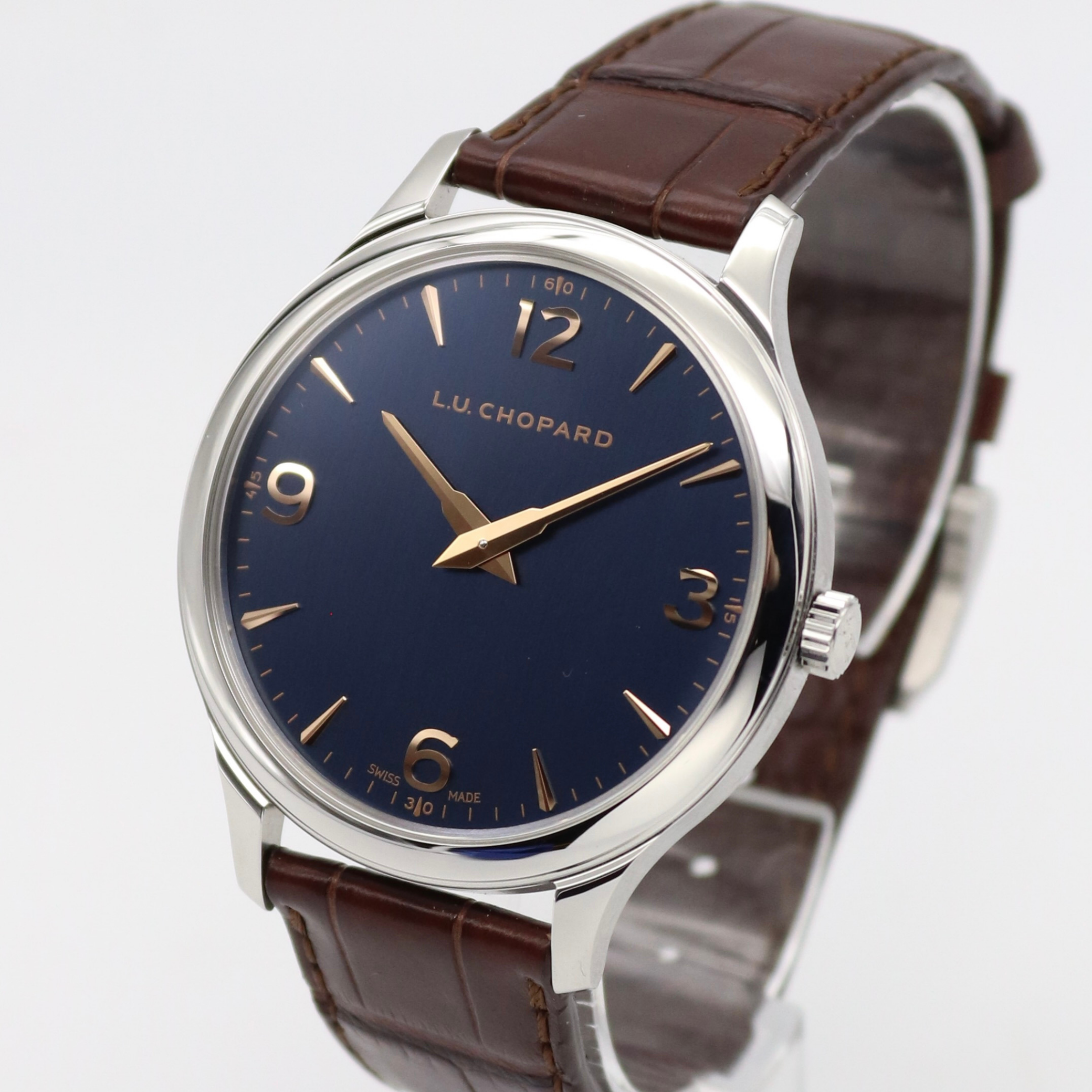 Chopard L.U.C XP 40mm Blue Dial Stainless Steel 168592-3002 - Image 2