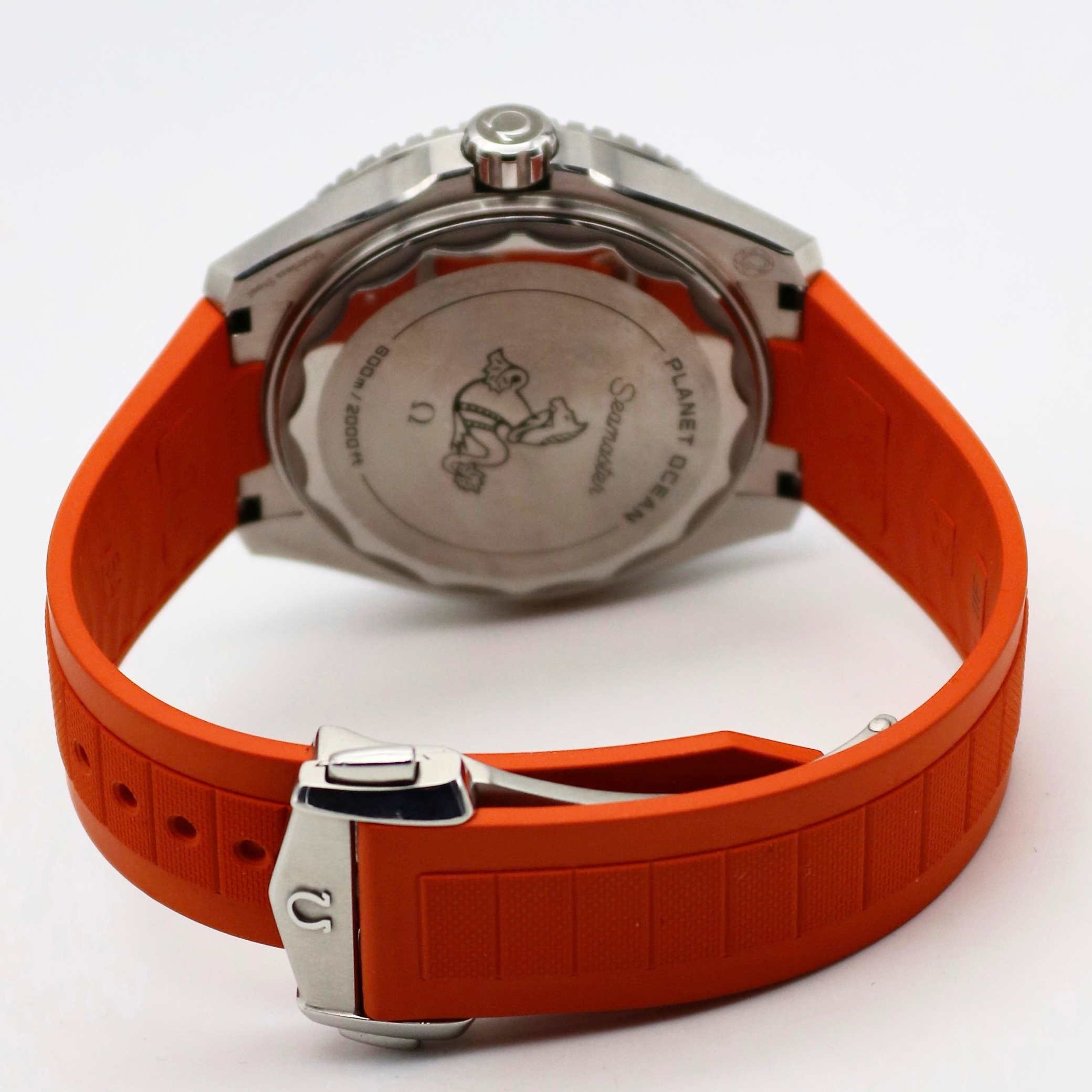 Omega Seamaster Planet Ocean 600M 42mm Black Dial Stainless Steel Rubber Strap 217.32.42.21.01.004 - Image 5