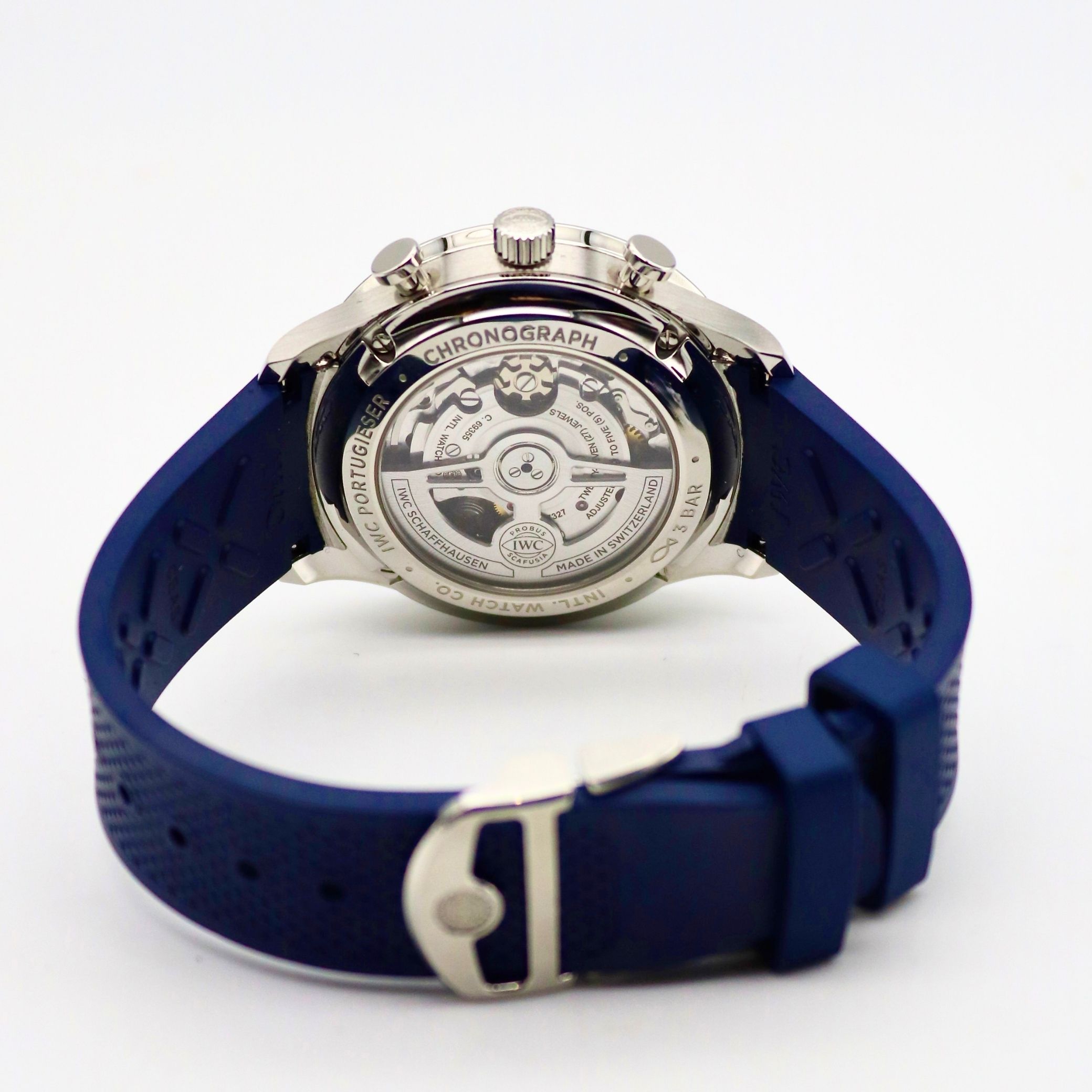IWC Portugieser Chronograph 41mm White Dial Stainless Steel IW371620 - Image 4