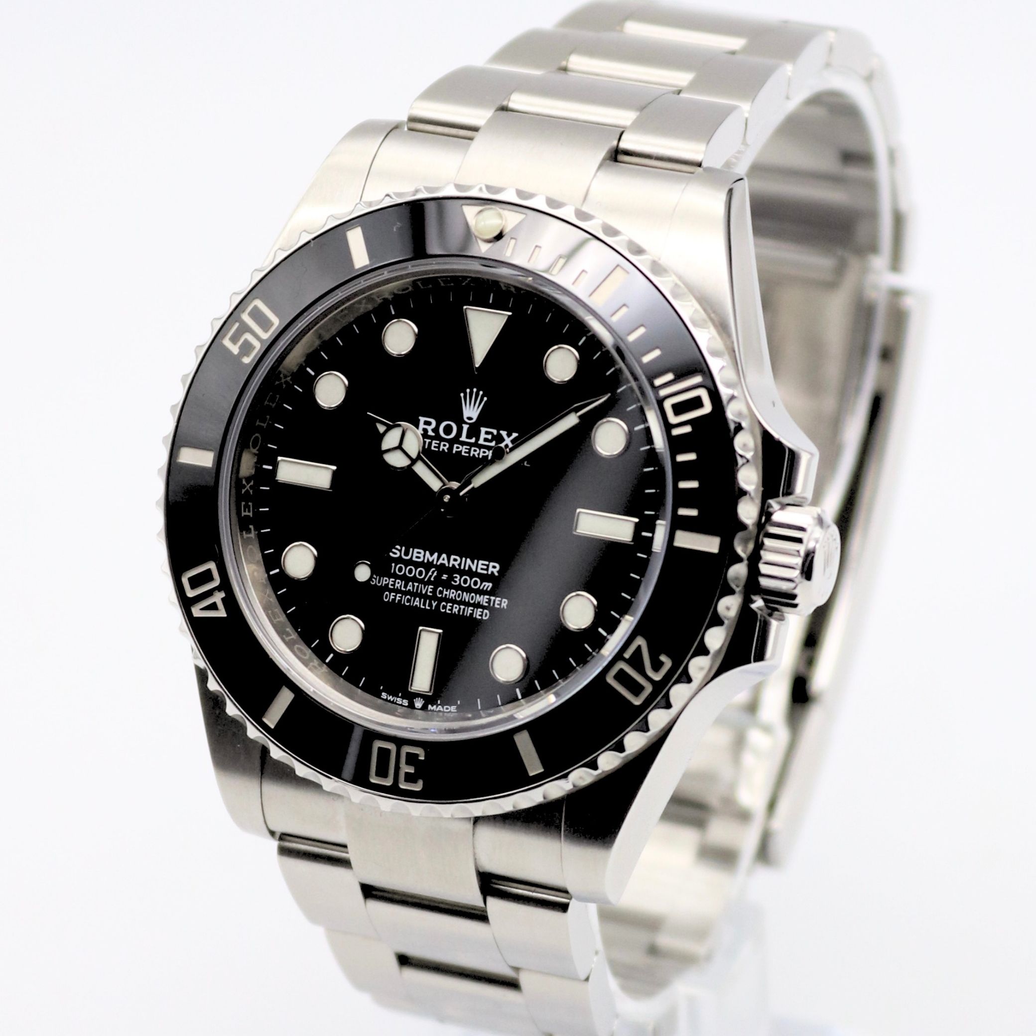 Rolex Submariner No Date 41mm Black Dial Stainless Steel 124060 - Image 2