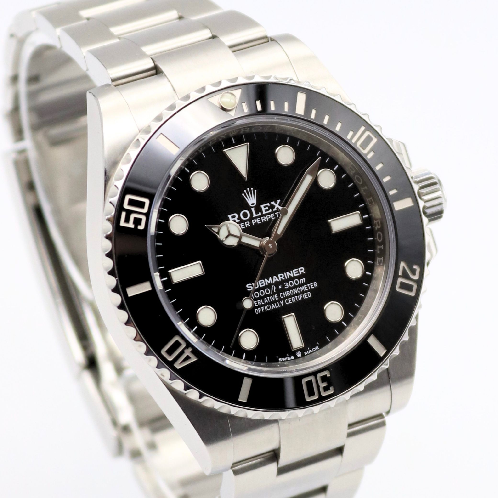 Rolex Submariner No Date 41mm Black Dial Stainless Steel 124060 - Image 3