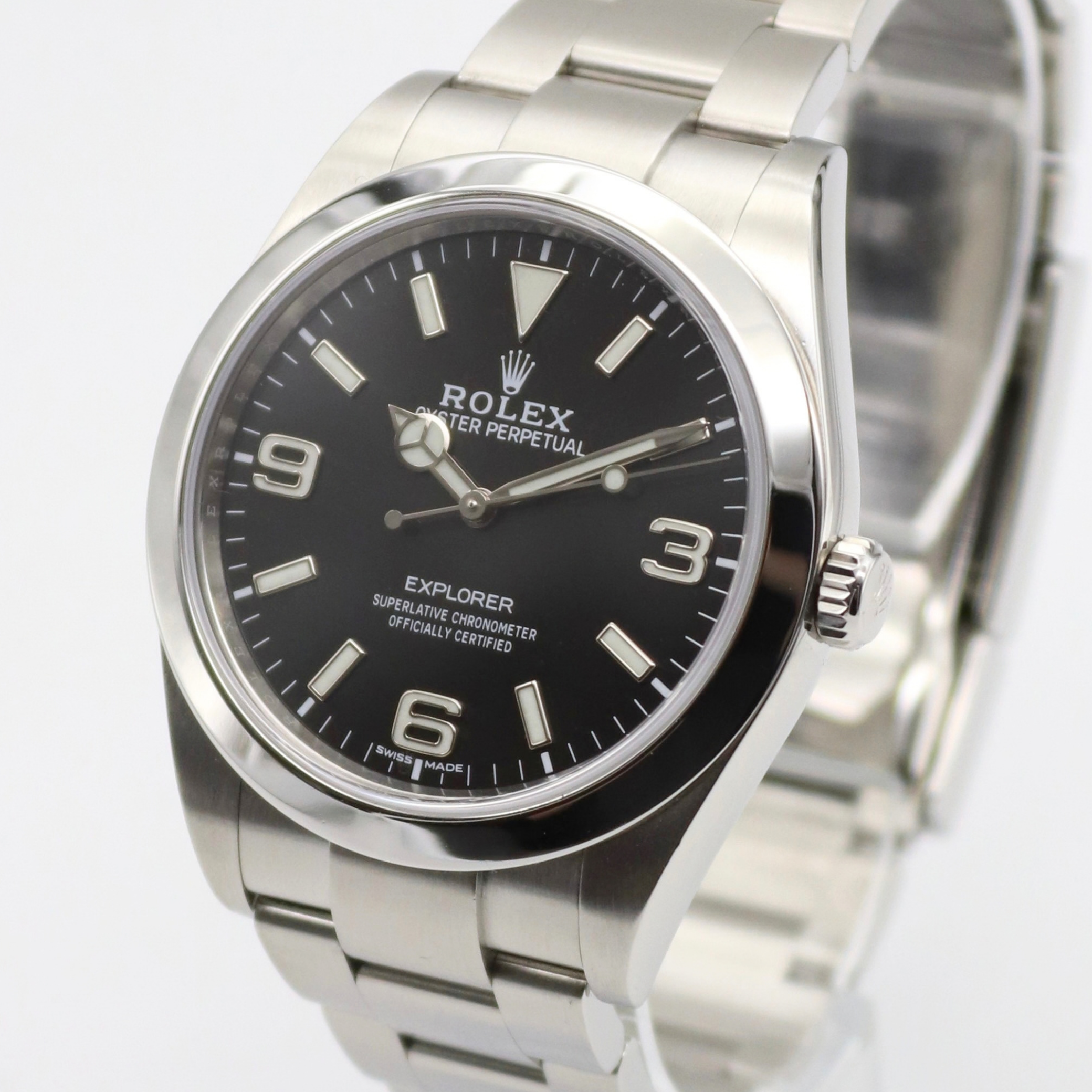 Rolex Explorer 39mm Black Dial Stainless Steel 214270 - Image 2