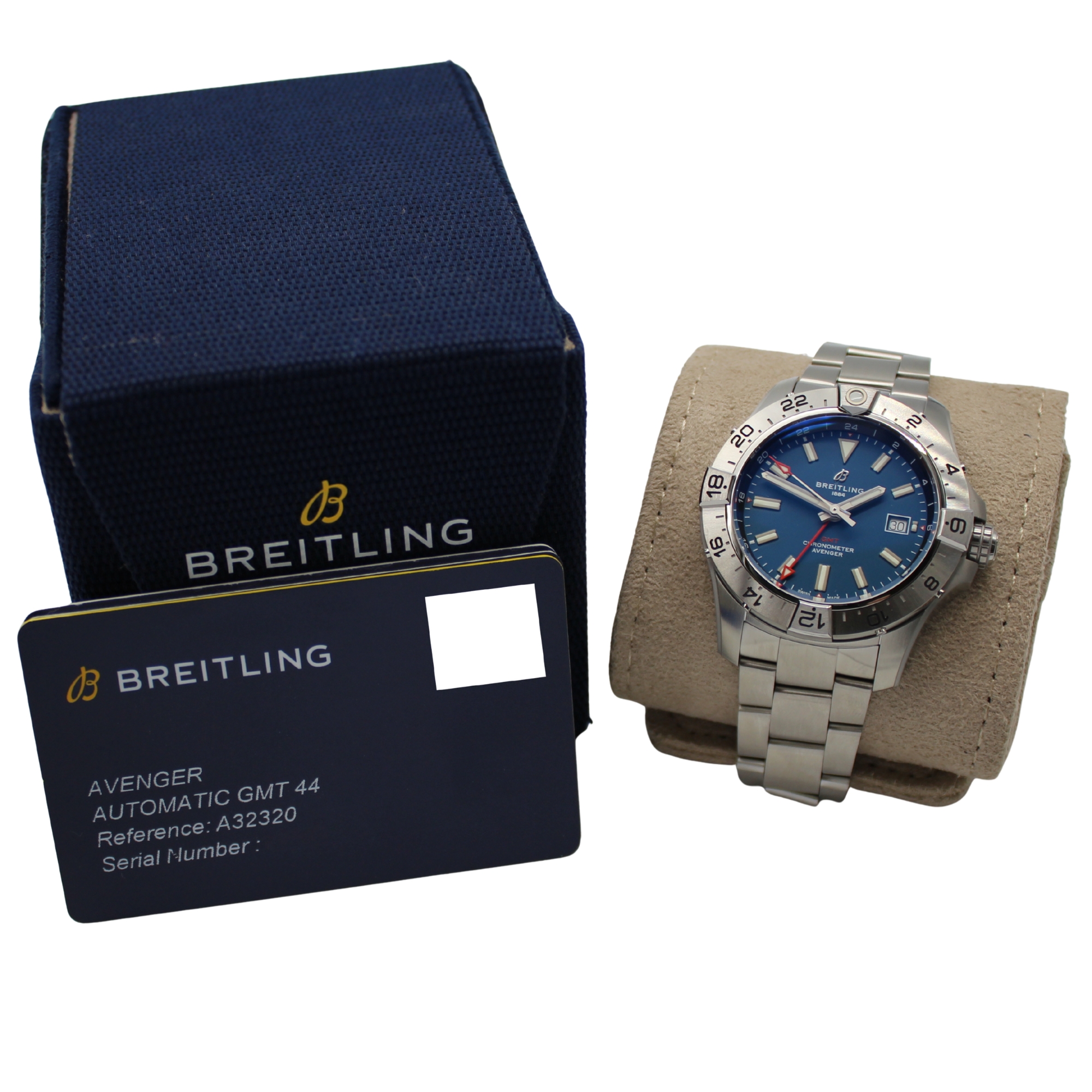 Breitling Avenger GMT 44mm Blue Dial Stainless Steel A32320 - Image 7