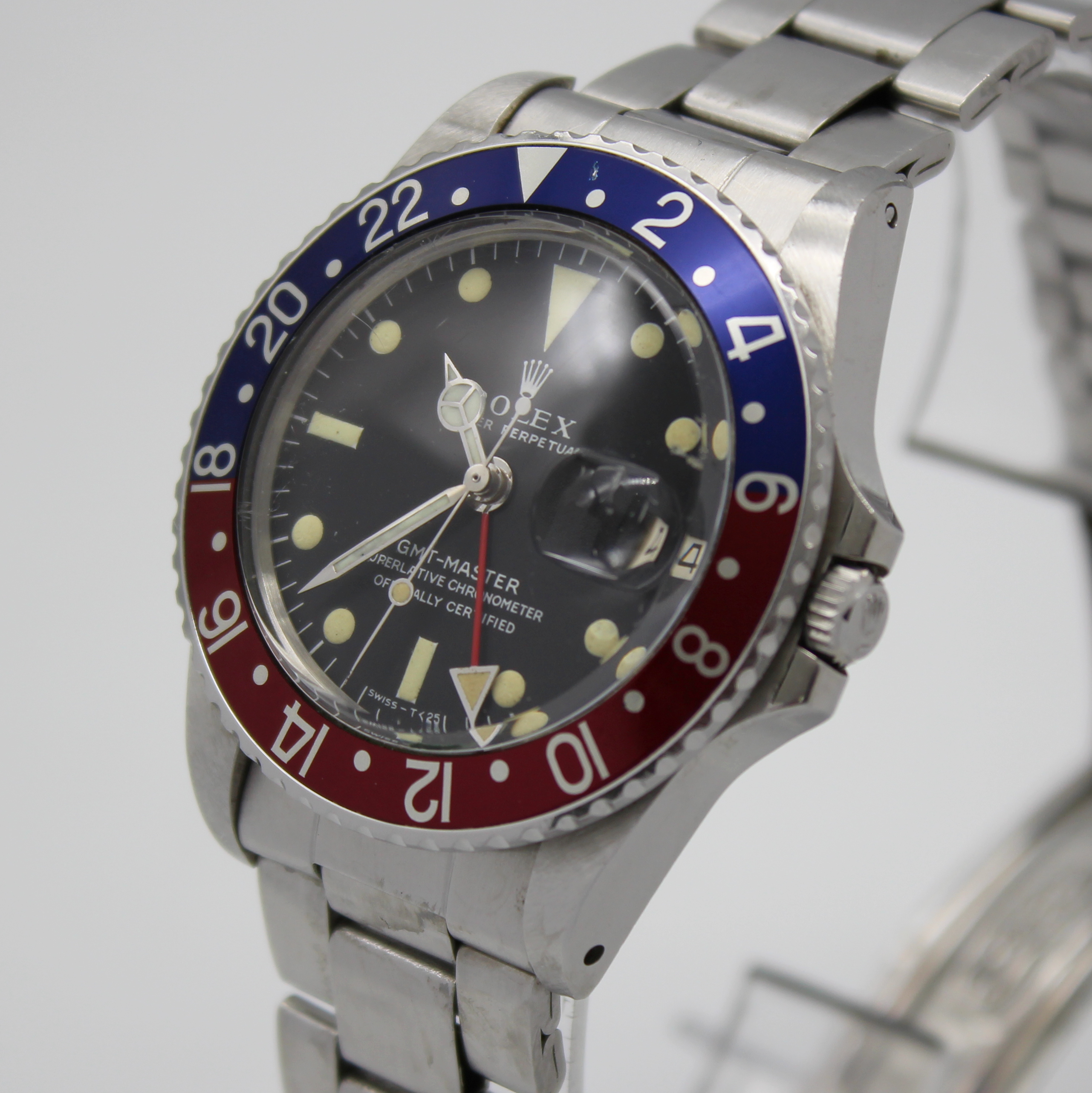 Rolex GMT-Master 40mm 'Pepsi' Black Dial Stainless Steel 1675 - Image 2