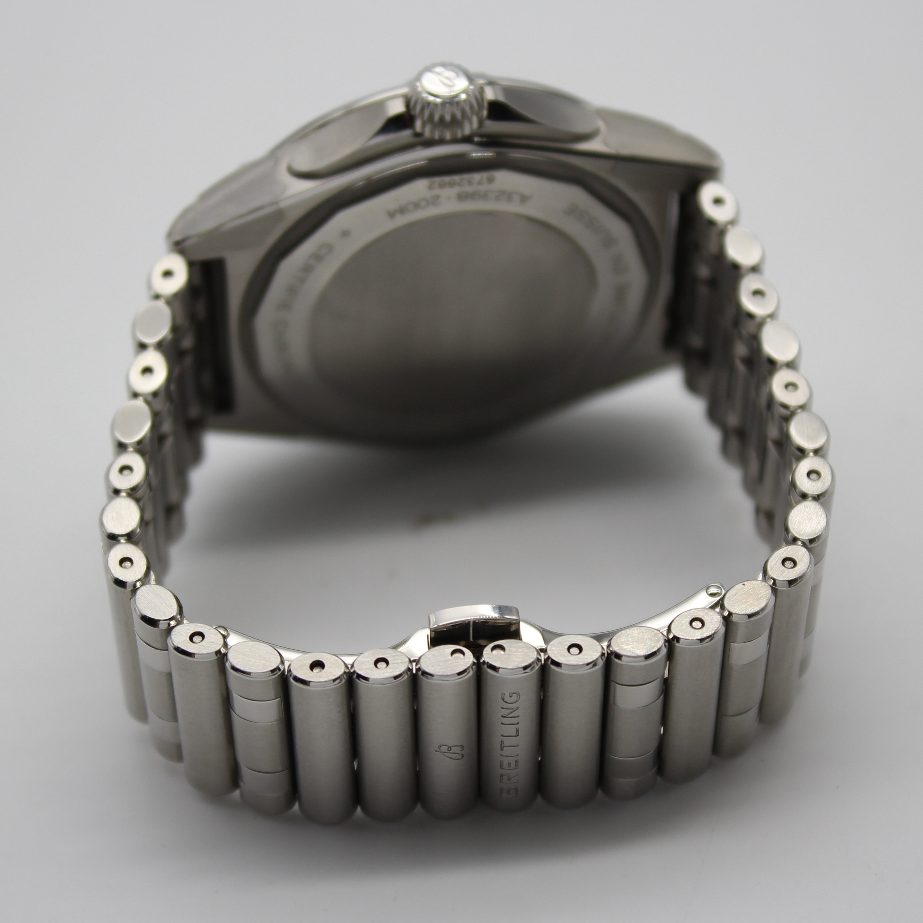 Breitling Chronomat GMT 40mm Black Dial Stainless Steel A32398 - Image 6