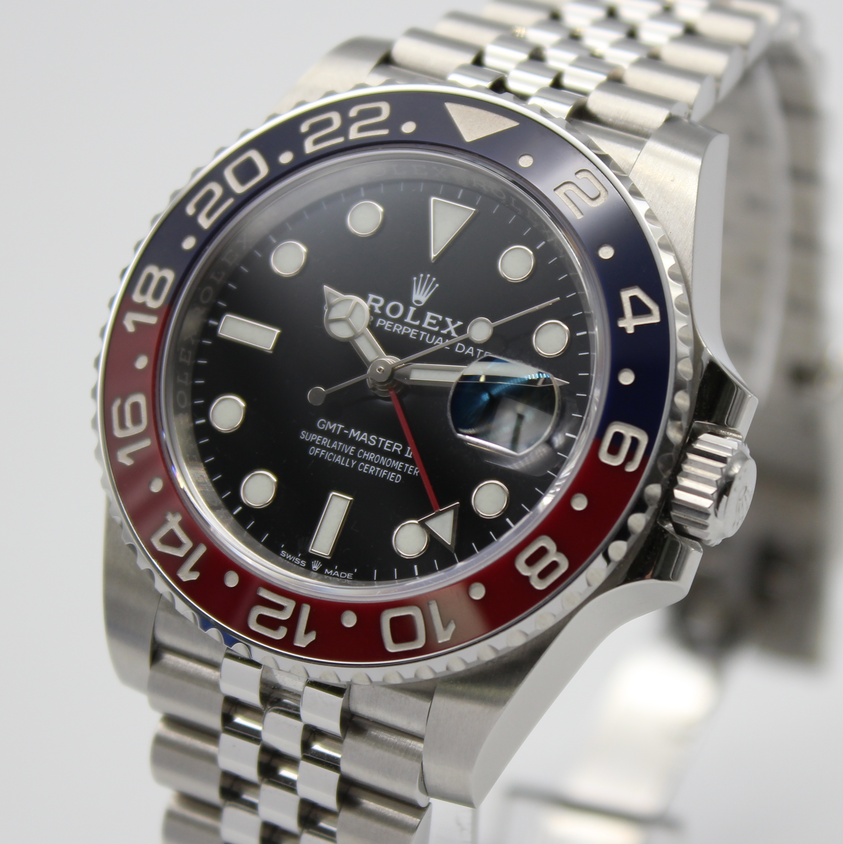 Rolex GMT Master II Pepsi 40mm Jubilee Bracelet Stainless Steel 126710BLRO - Image 2