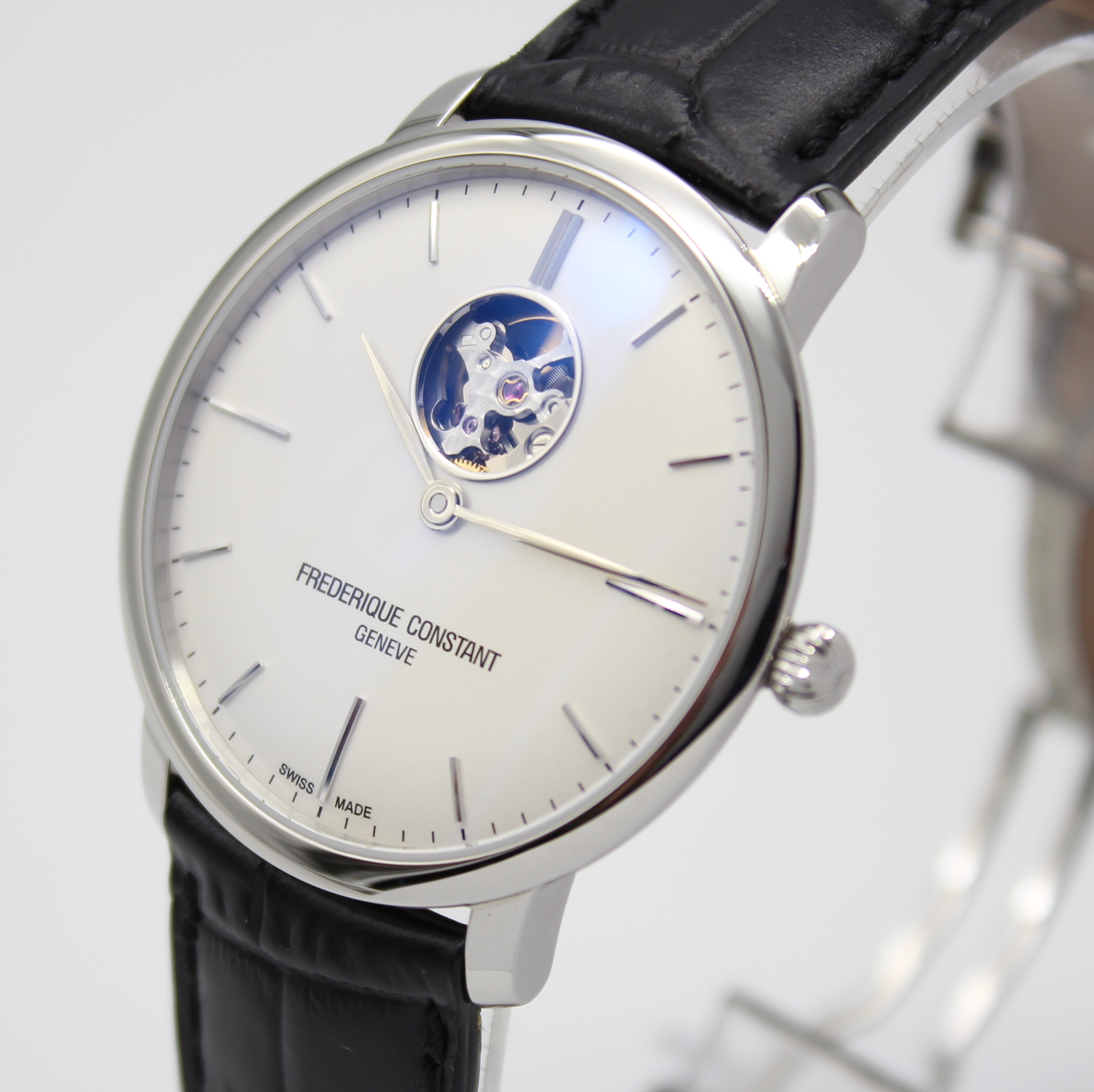 Frederique Constant Slimline Heart Beat 40mm Stainless Steel FC306/312X4S22/3/4/5/6 - Image 2
