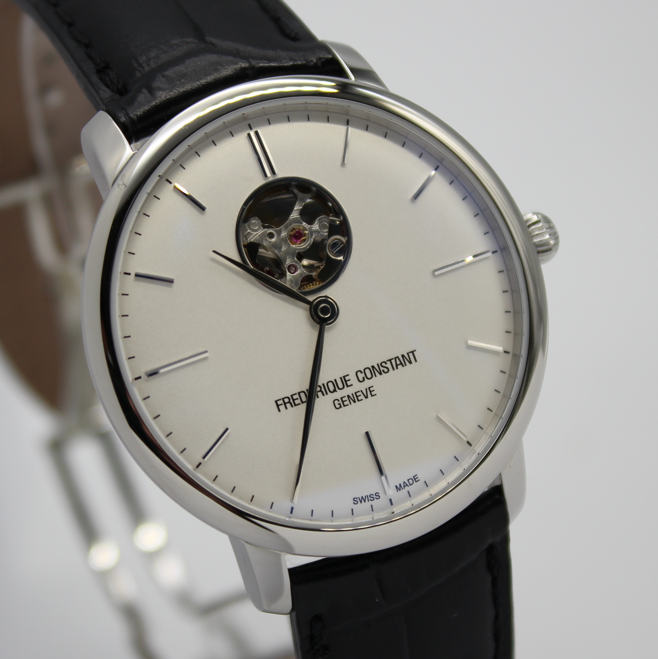 Frederique Constant Slimline Heart Beat 40mm Stainless Steel FC306/312X4S22/3/4/5/6 - Image 3